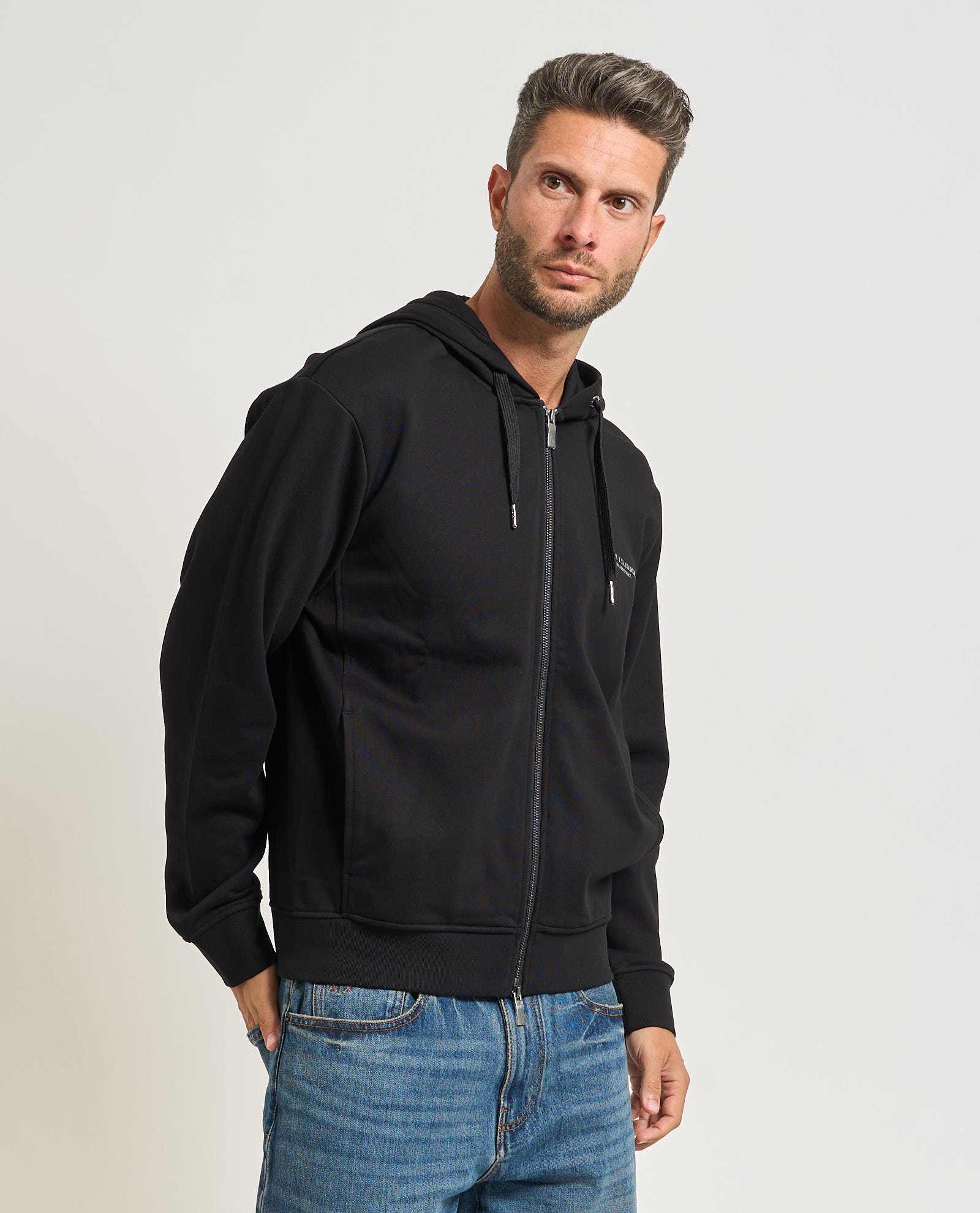 Armani Exchange Shirts Schwarz