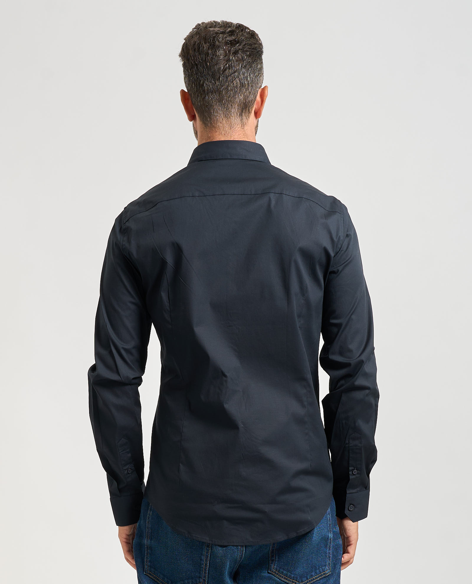Armani Exchange Camisas Azules