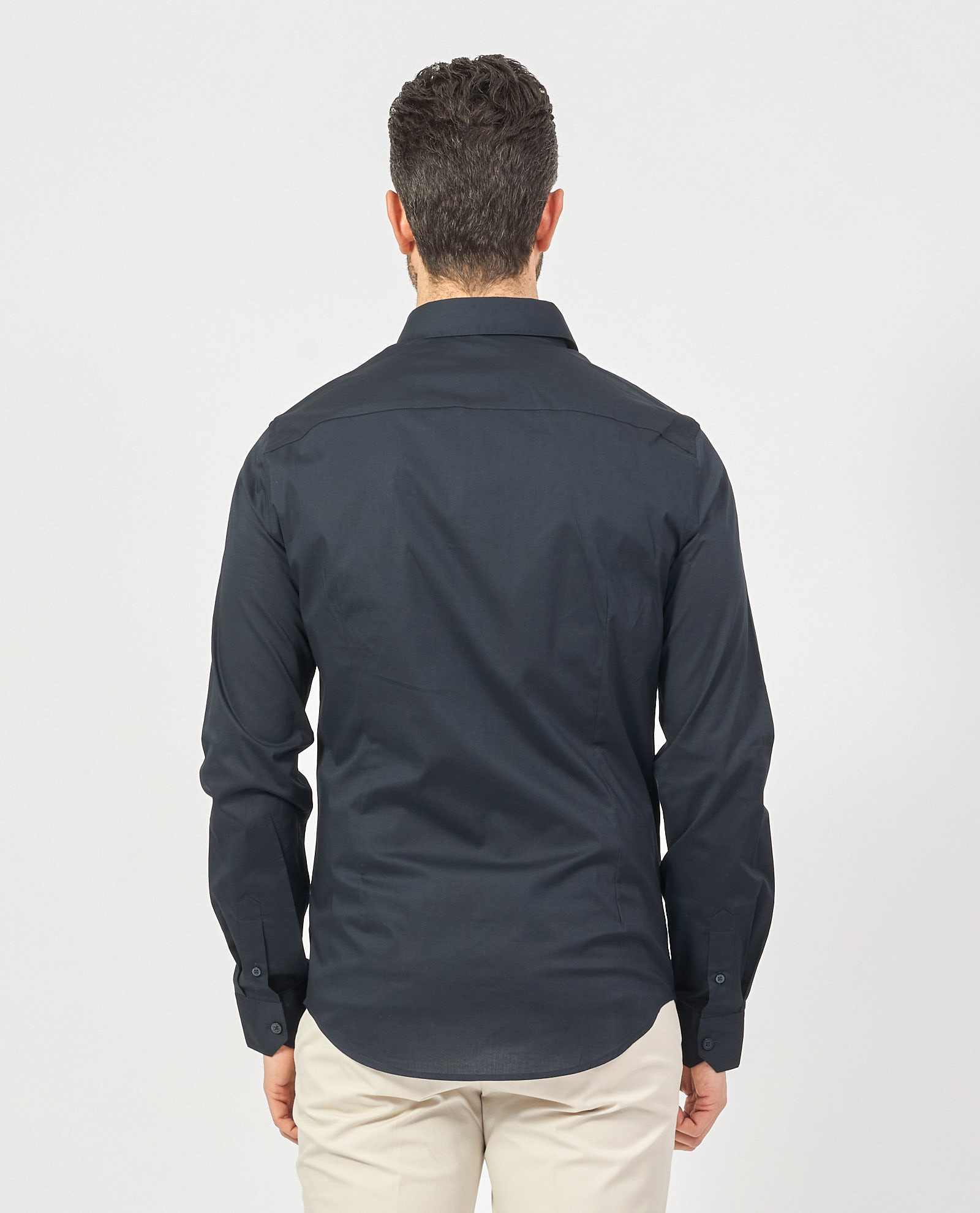 Armani Exchange Camisas Azules