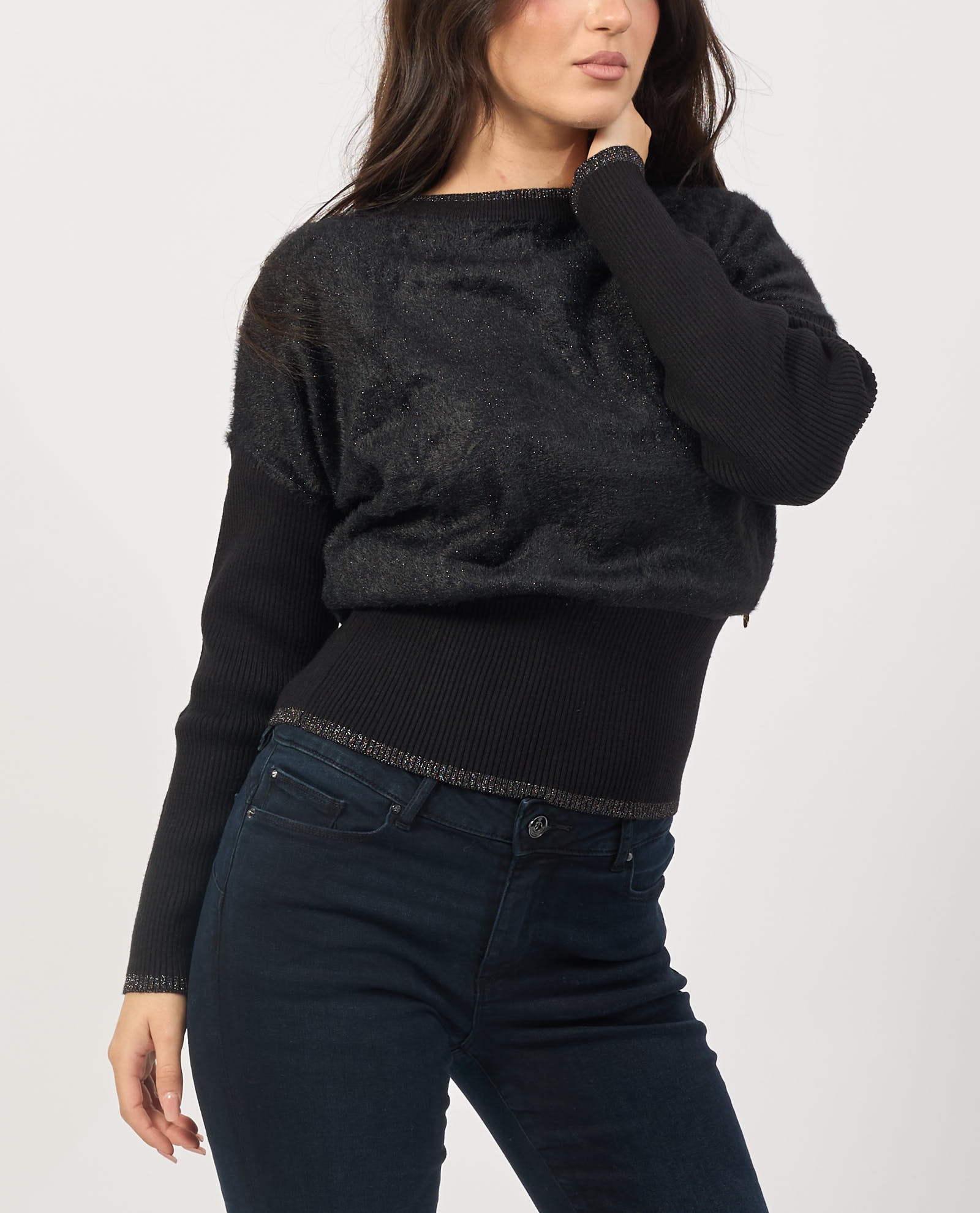 YES ZEE Maglie Nero