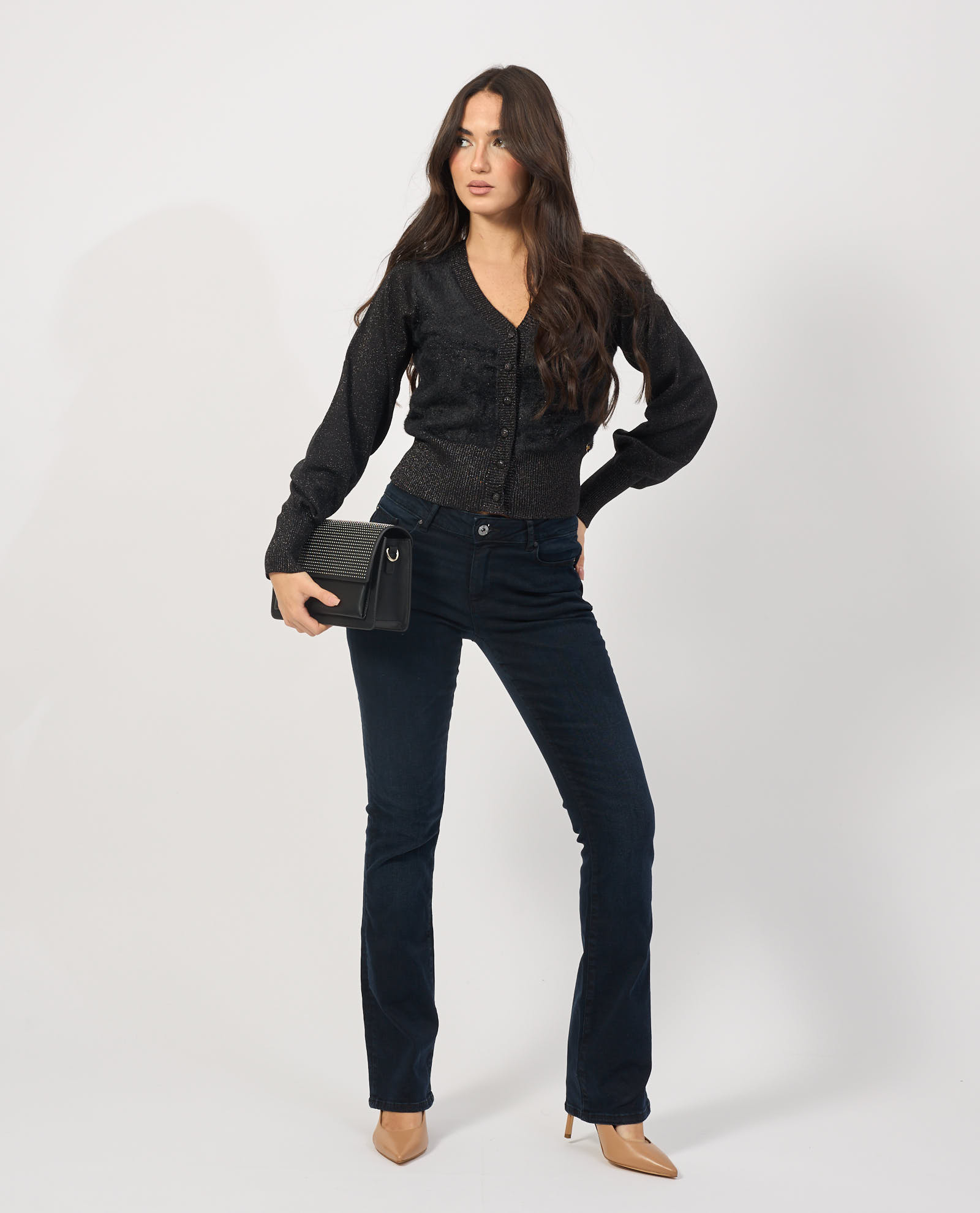Yes Zee Camisas Negro