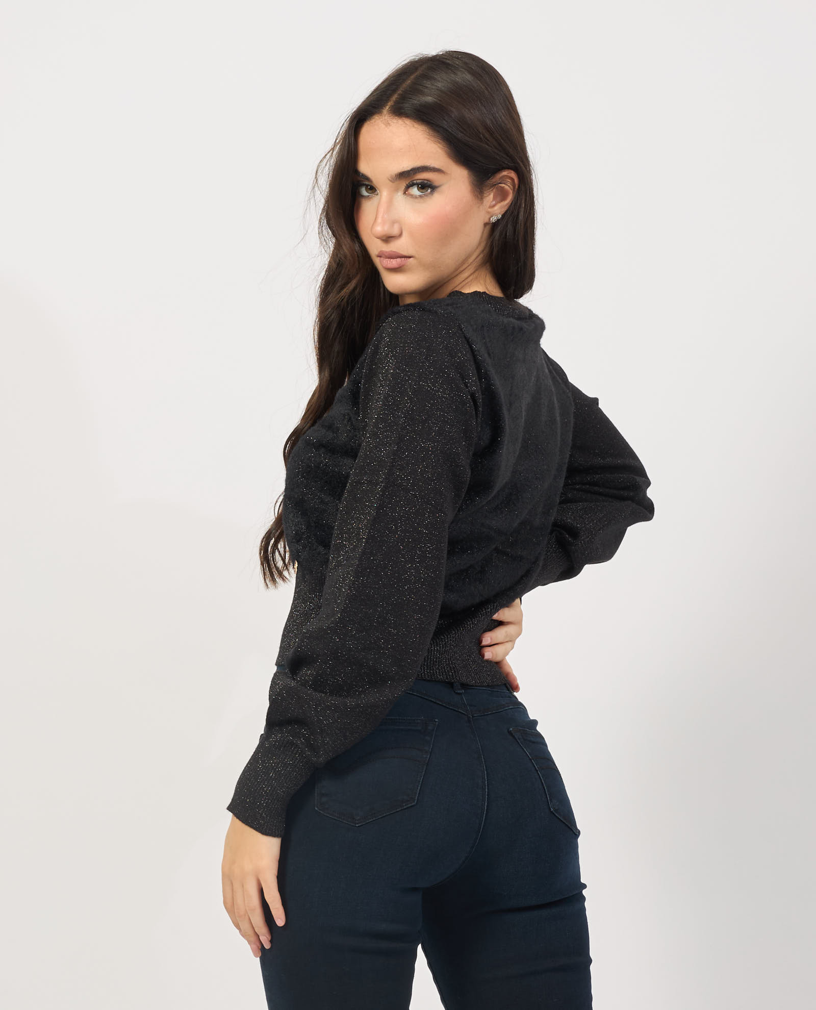 Yes Zee Camisas Negro