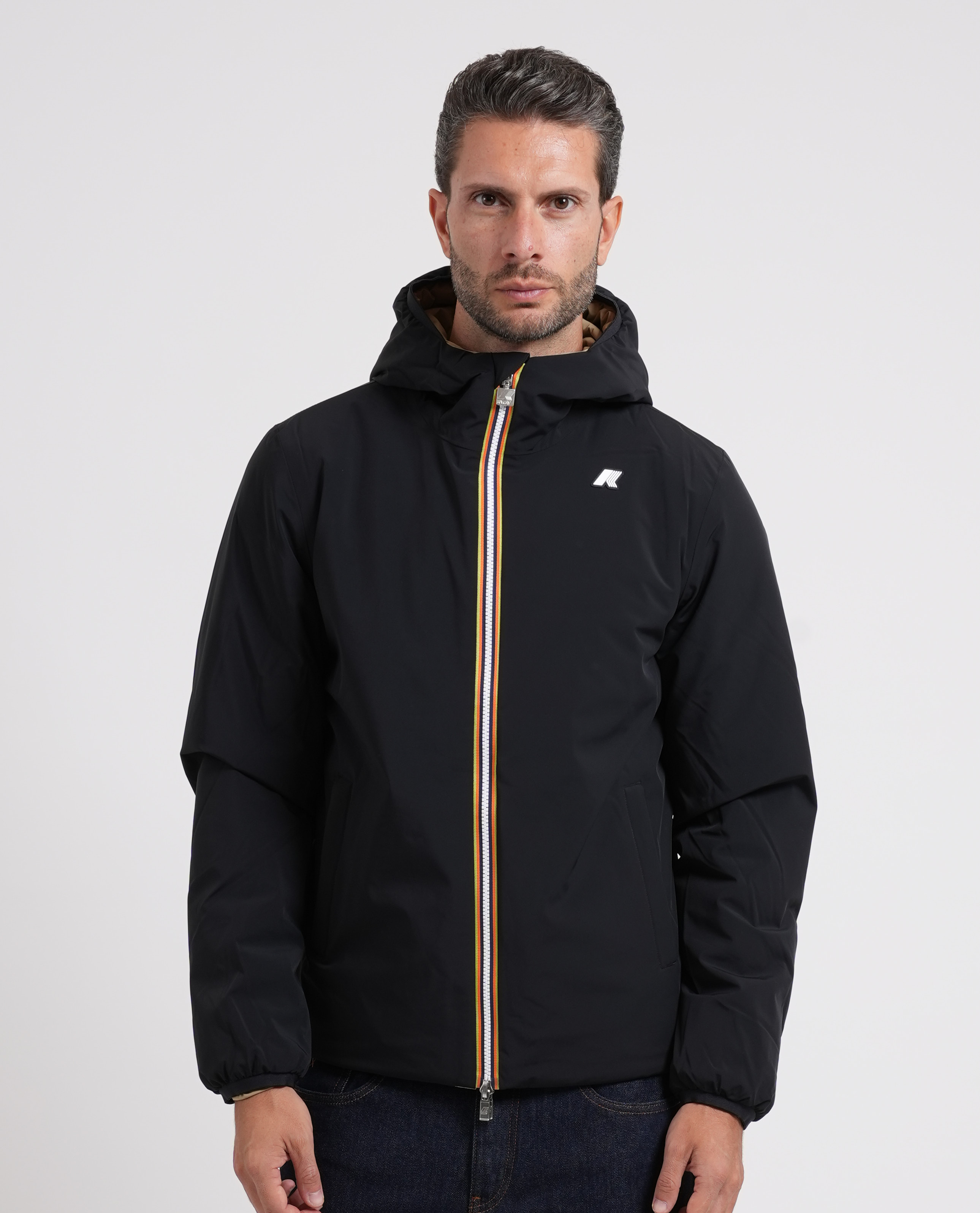 K-way Chaquetas Negro