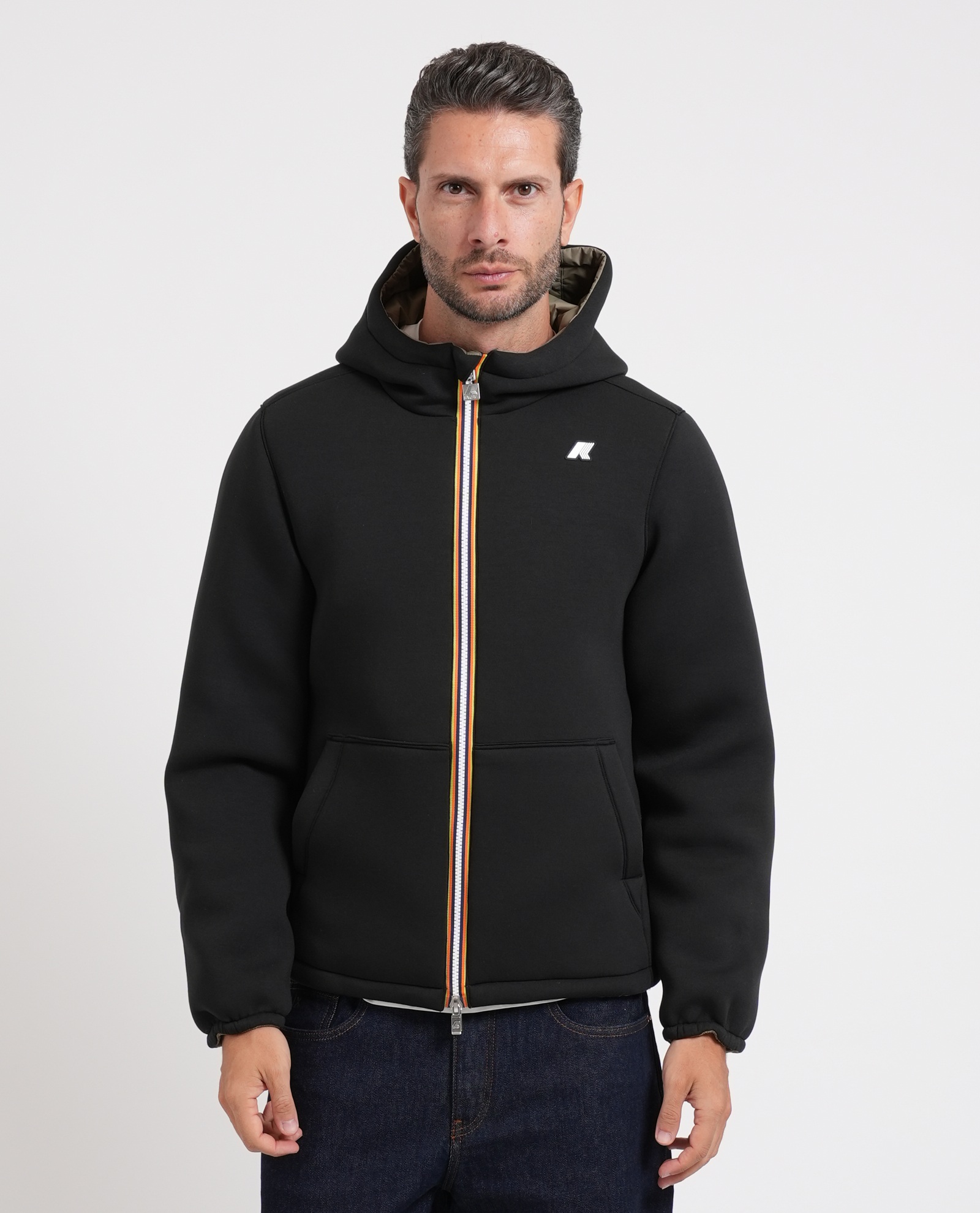 K-way Chaquetas Negro