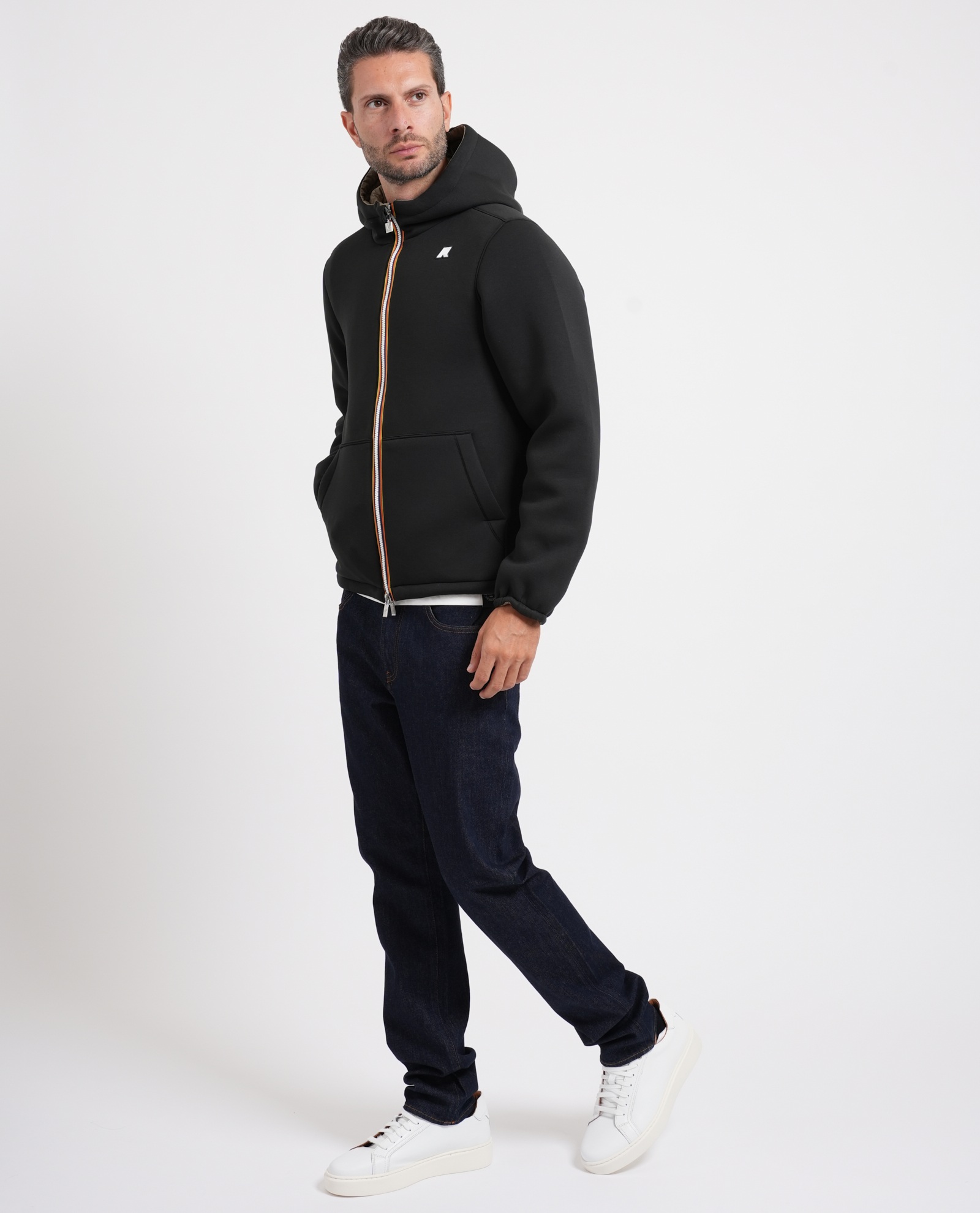 K-way Chaquetas Negro