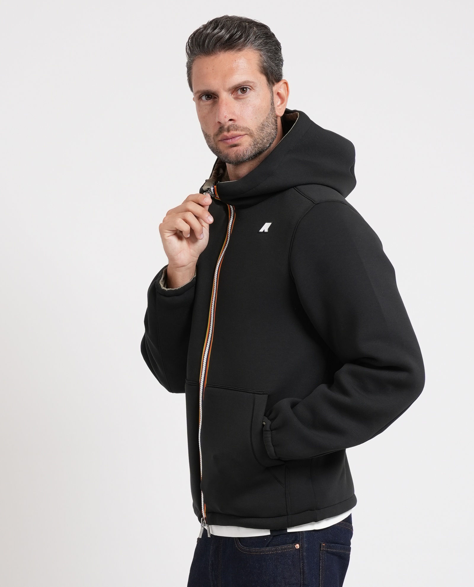 K-way Chaquetas Negro