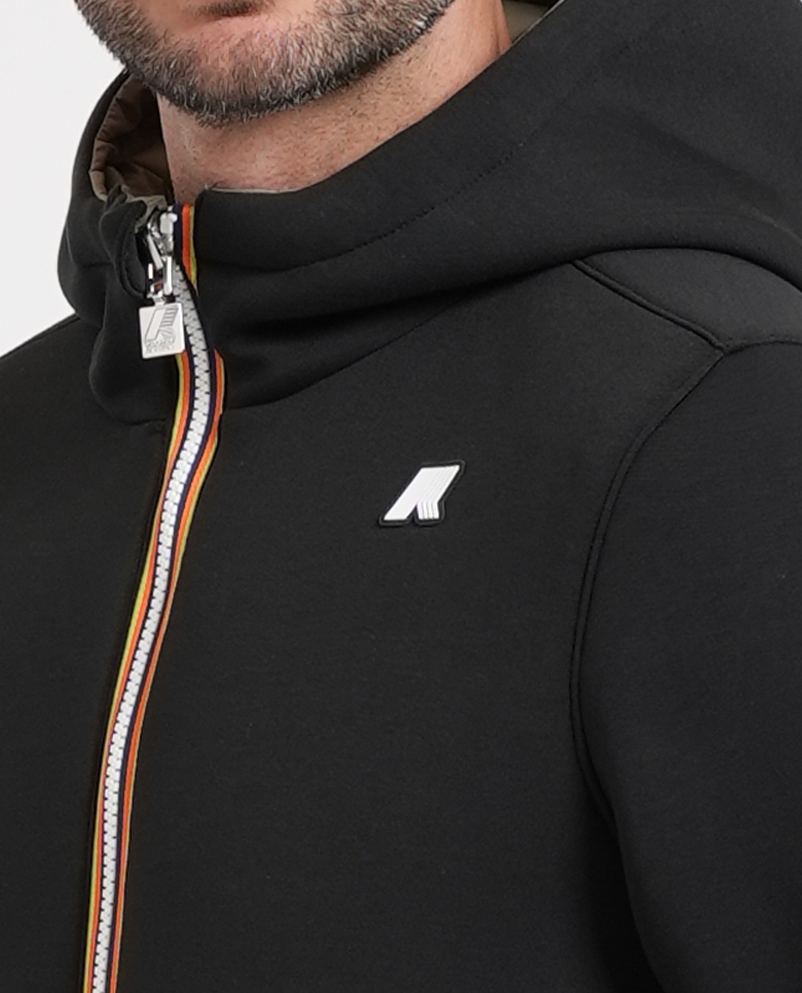 K-way Chaquetas Negro