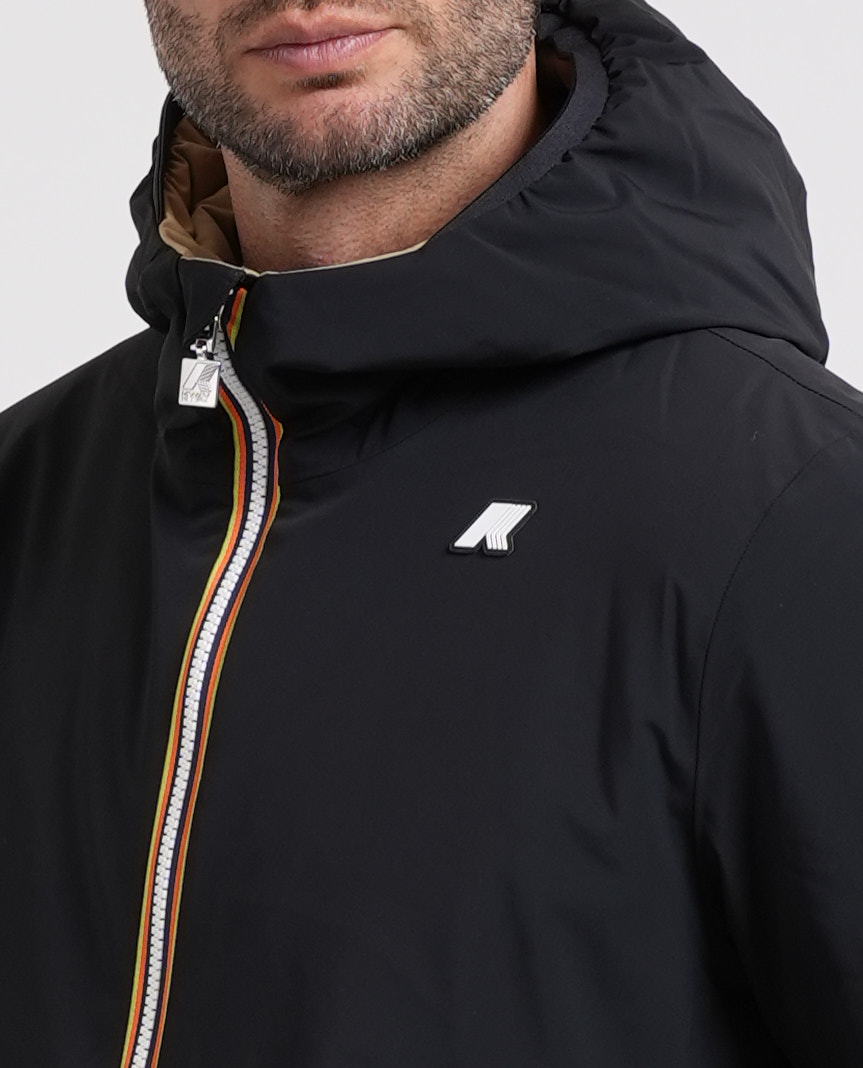 K-way Schwarz/beige Jacken