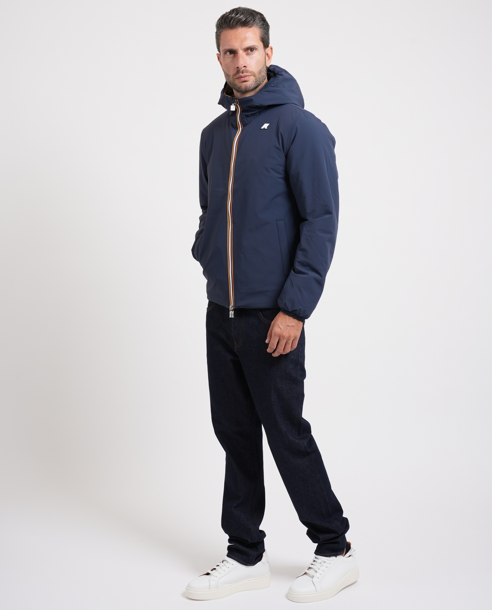 K-way Chaquetas azul/beige