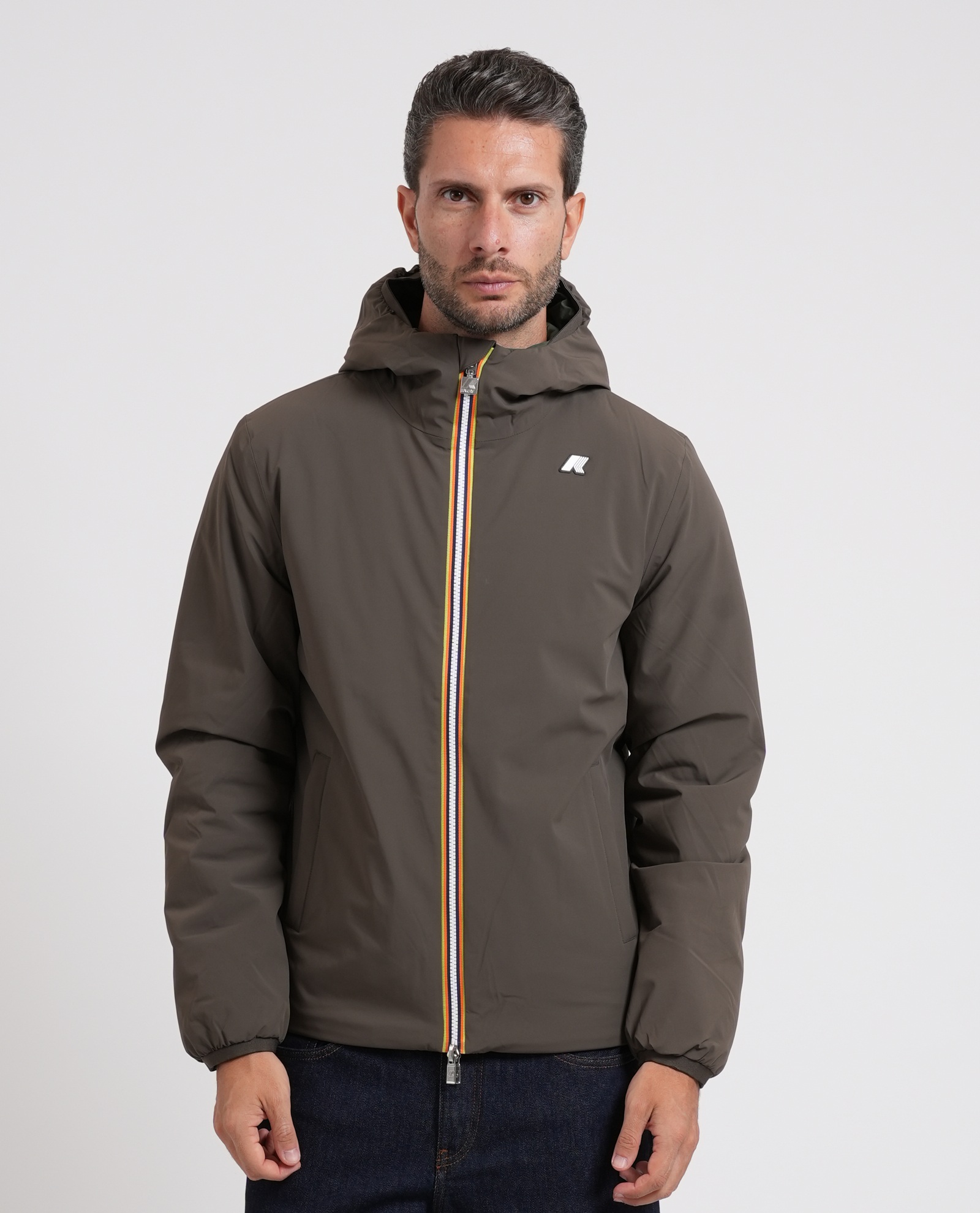 K-Way Giacconi Nero/verde