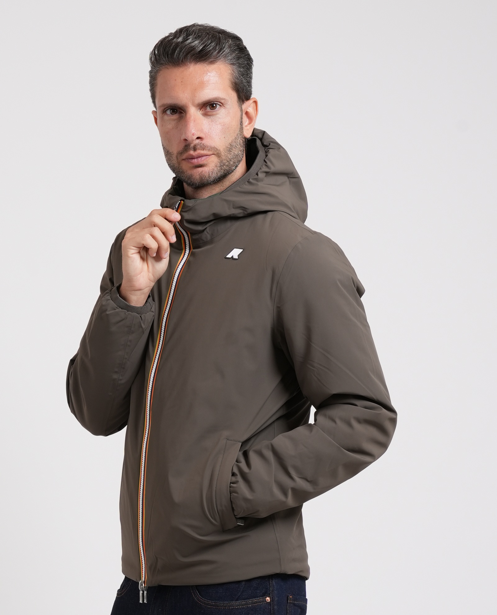 K-Way Giacconi Nero/verde