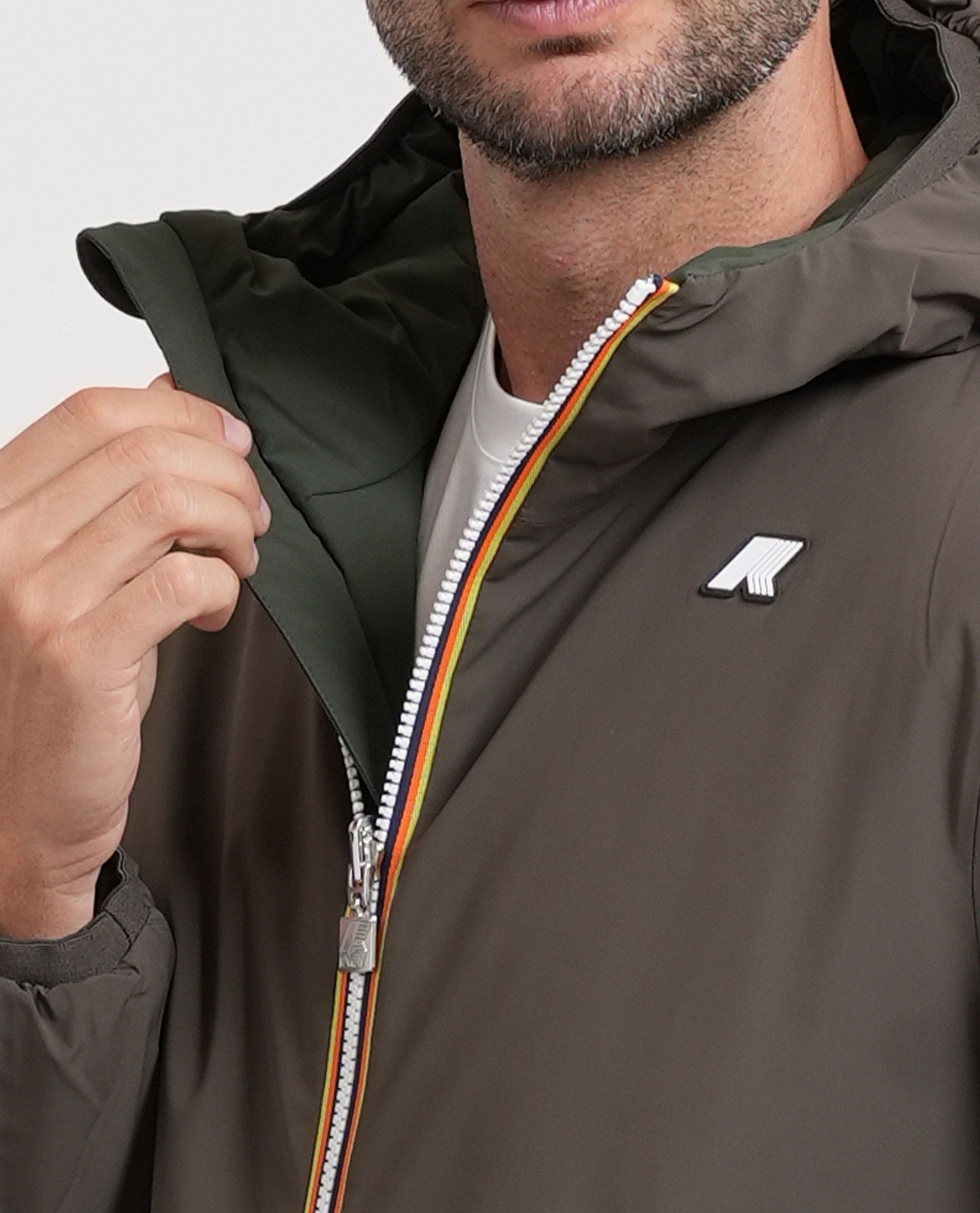 K-Way Giacconi Nero/verde