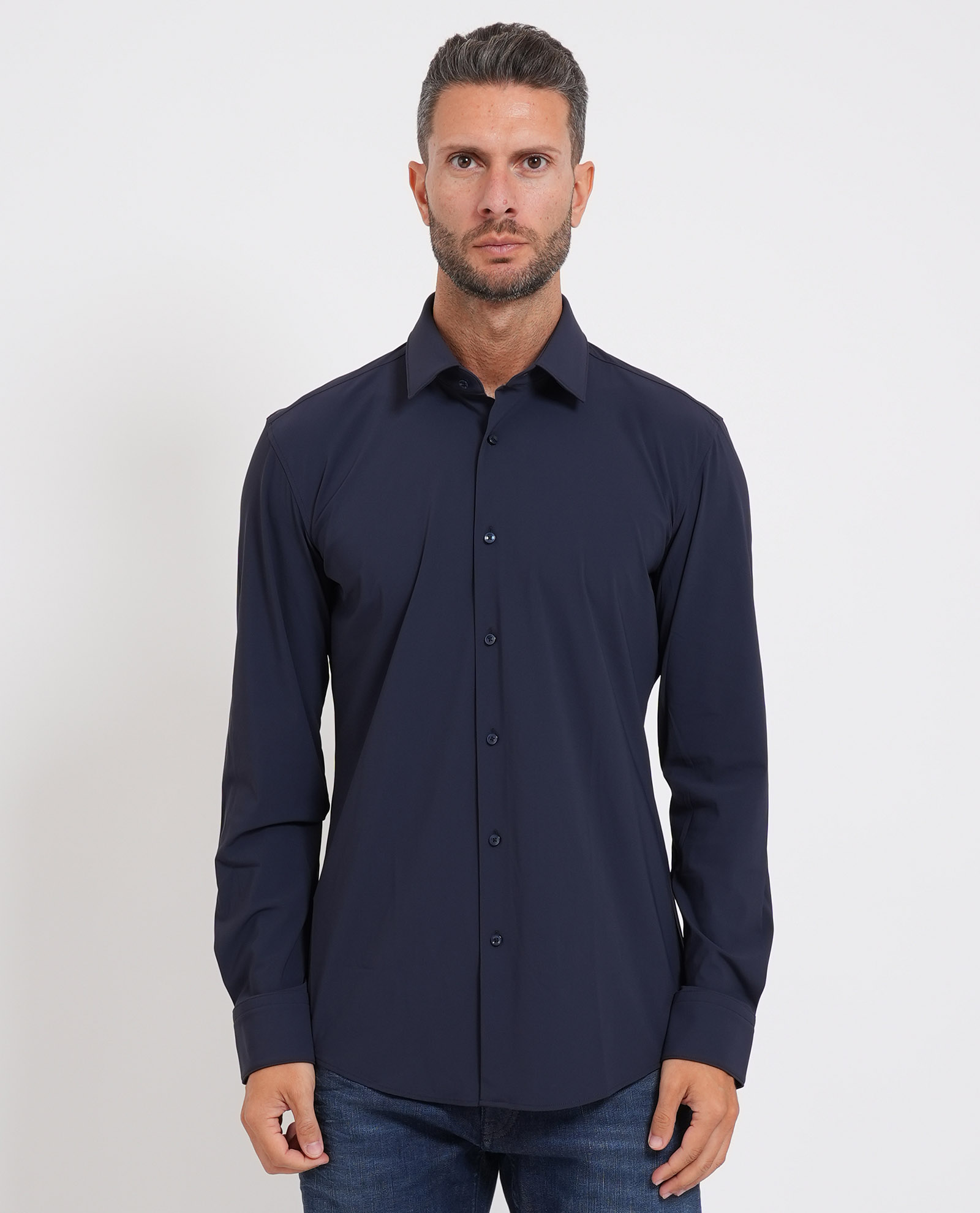 Boss Blaue Hemden