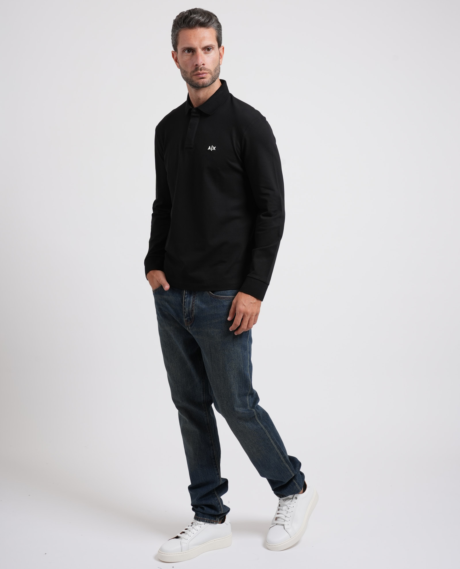 ARMANI EXCHANGE T-shirt e Polo Nero