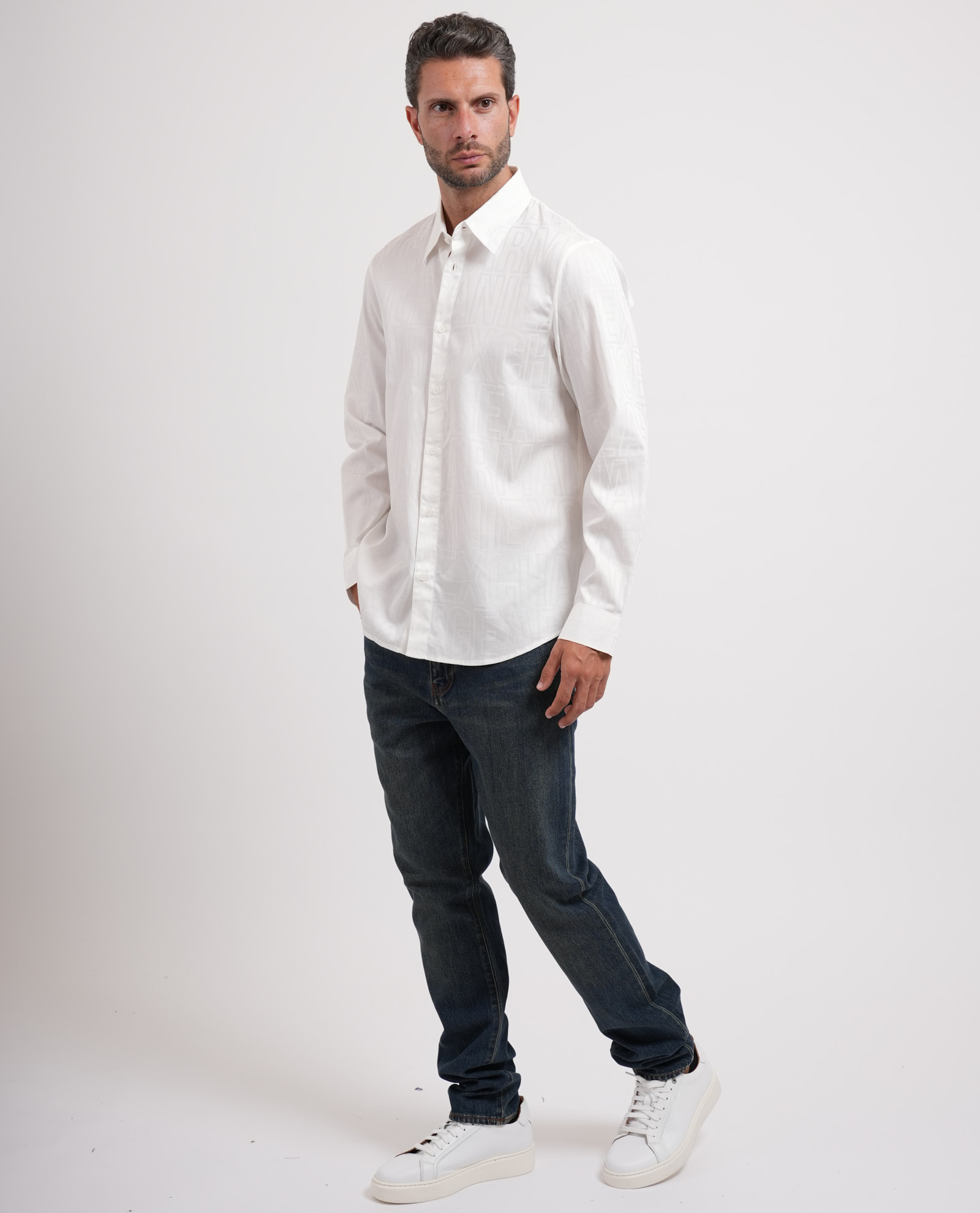 Armani Exchange Witte hemden