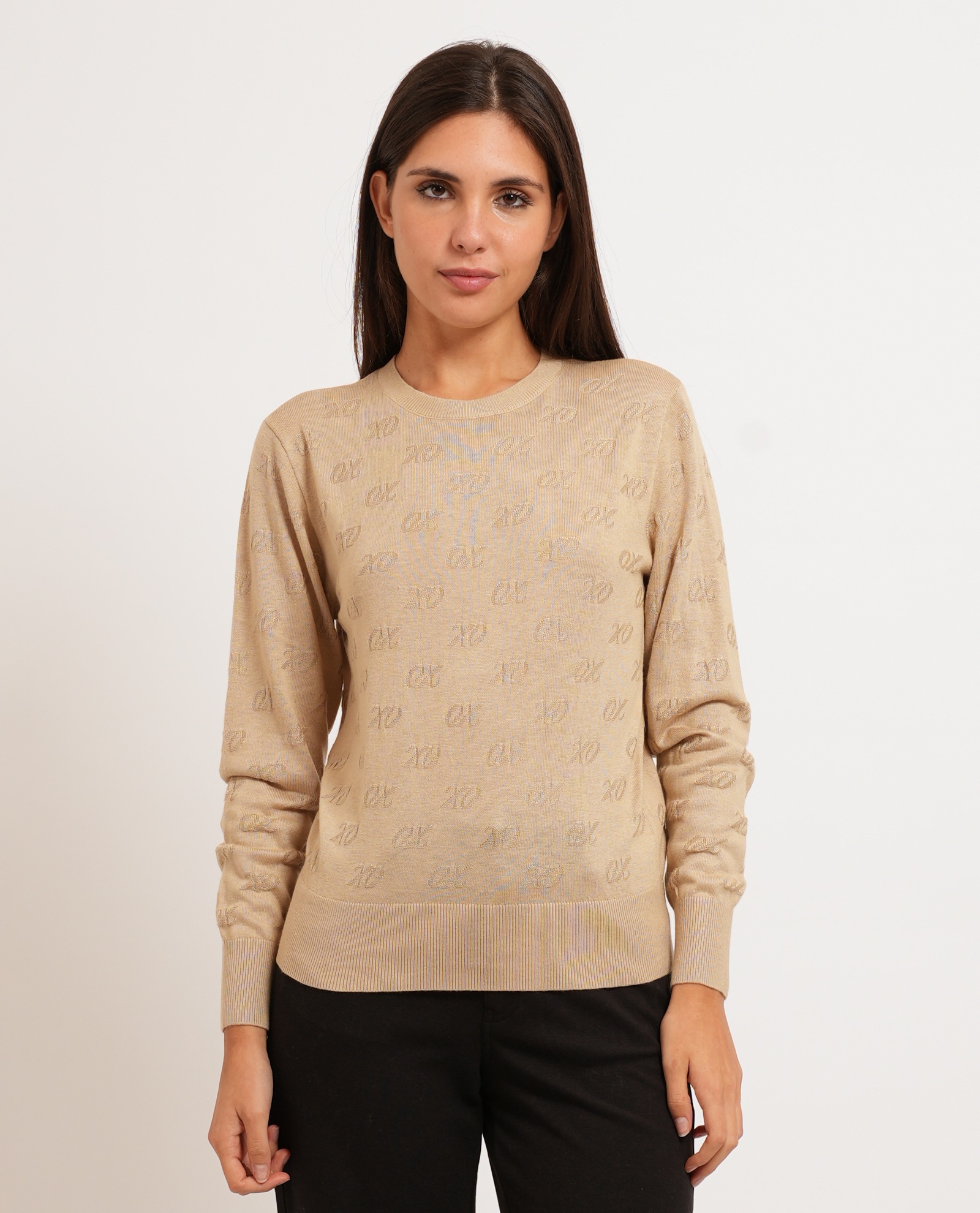 Armani Exchange Chemises Beige