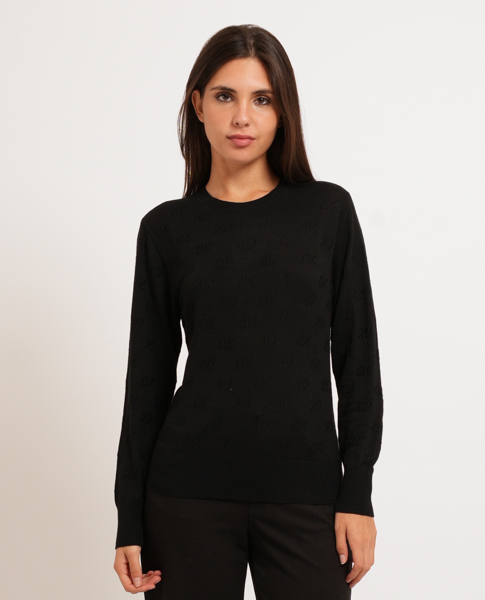 Armani Exchange Overhemden zwart