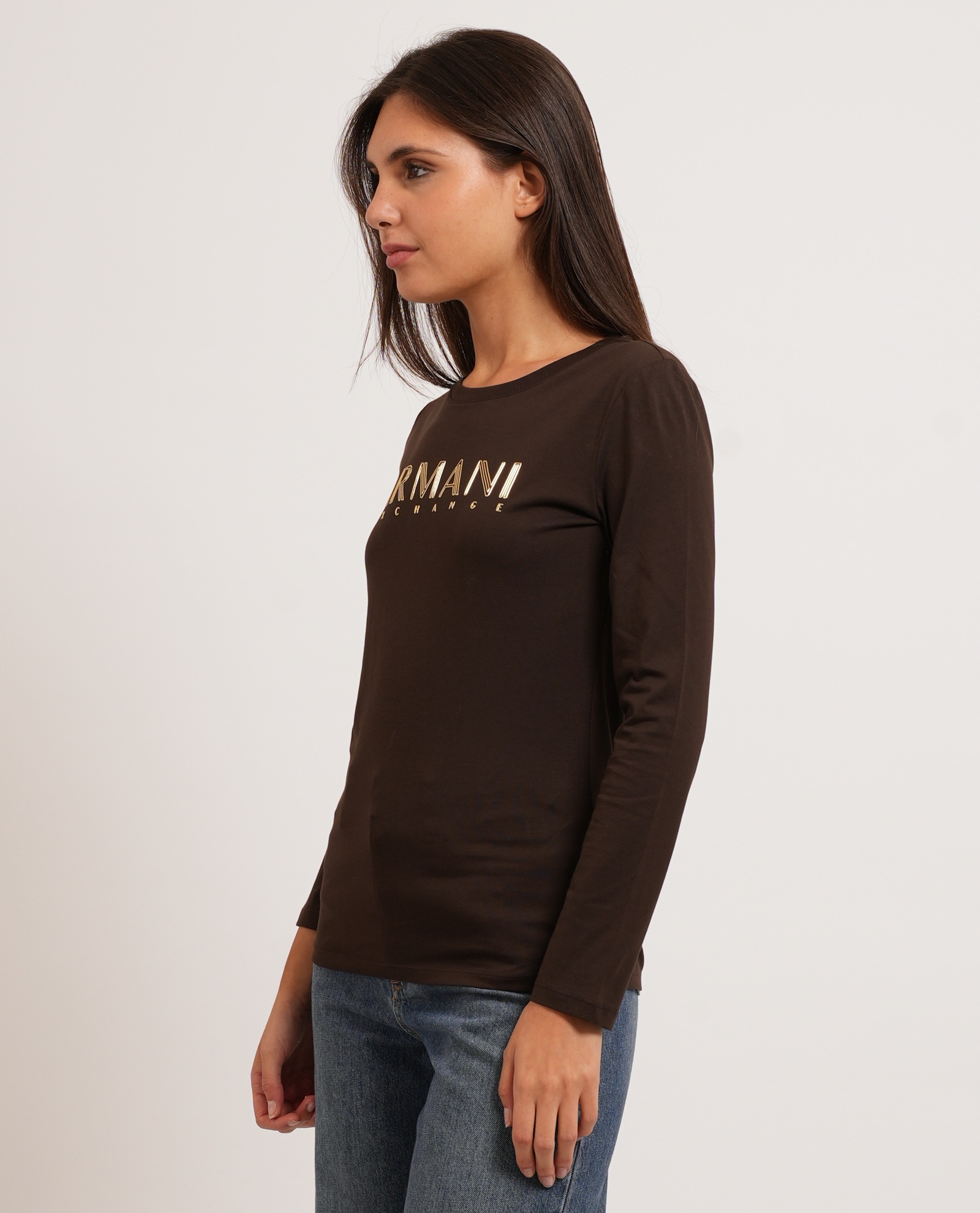 ARMANI EXCHANGE T-shirt e Polo Marrone