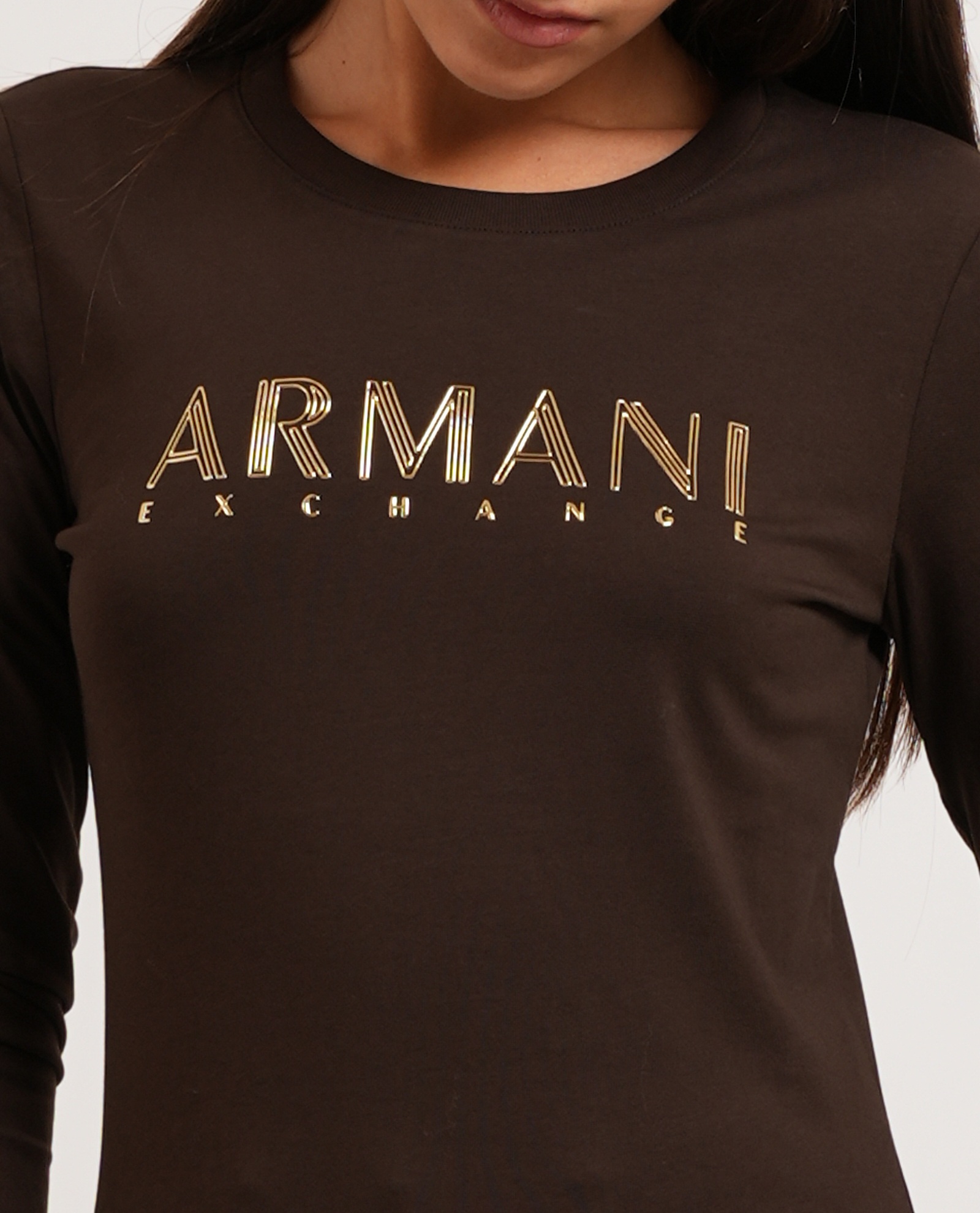 ARMANI EXCHANGE T-shirt e Polo Marrone