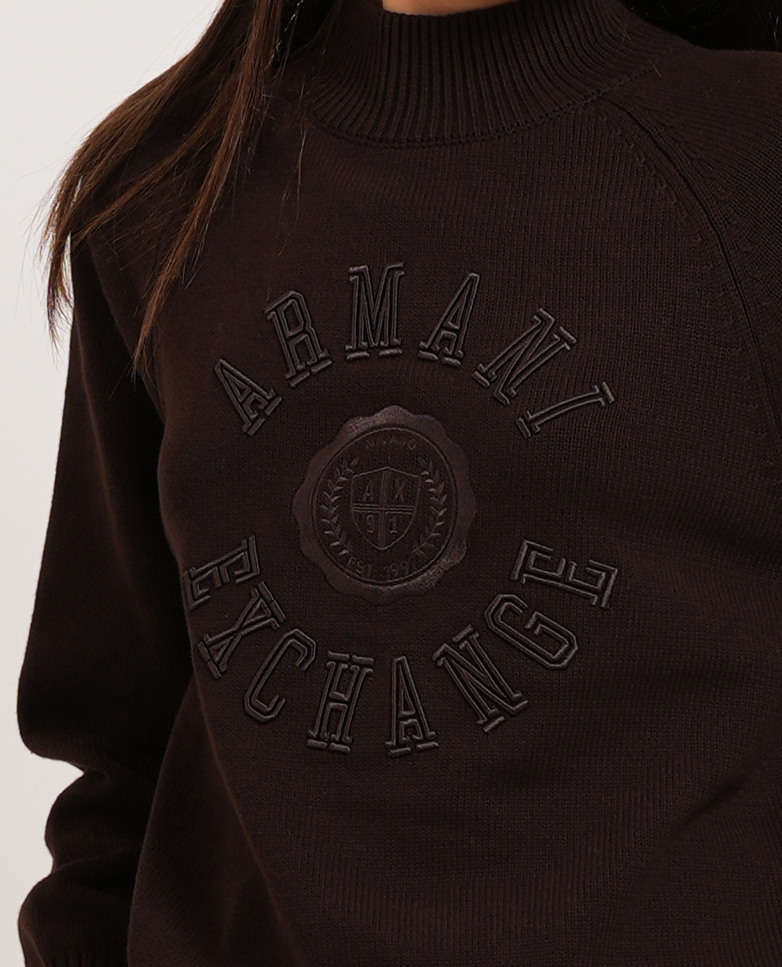 Armani Exchange Overhemden Bruin