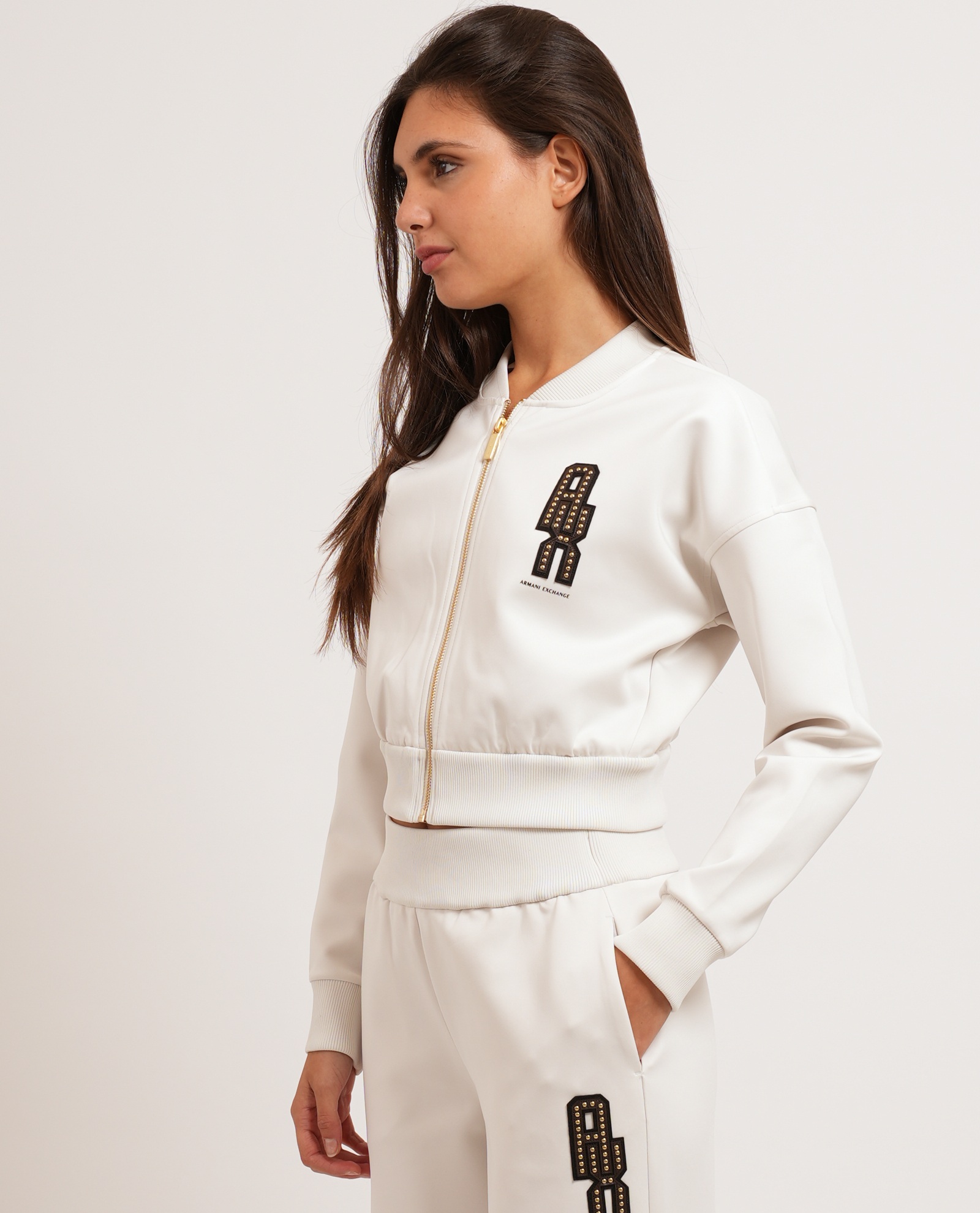 Armani Exchange Overhemden wit
