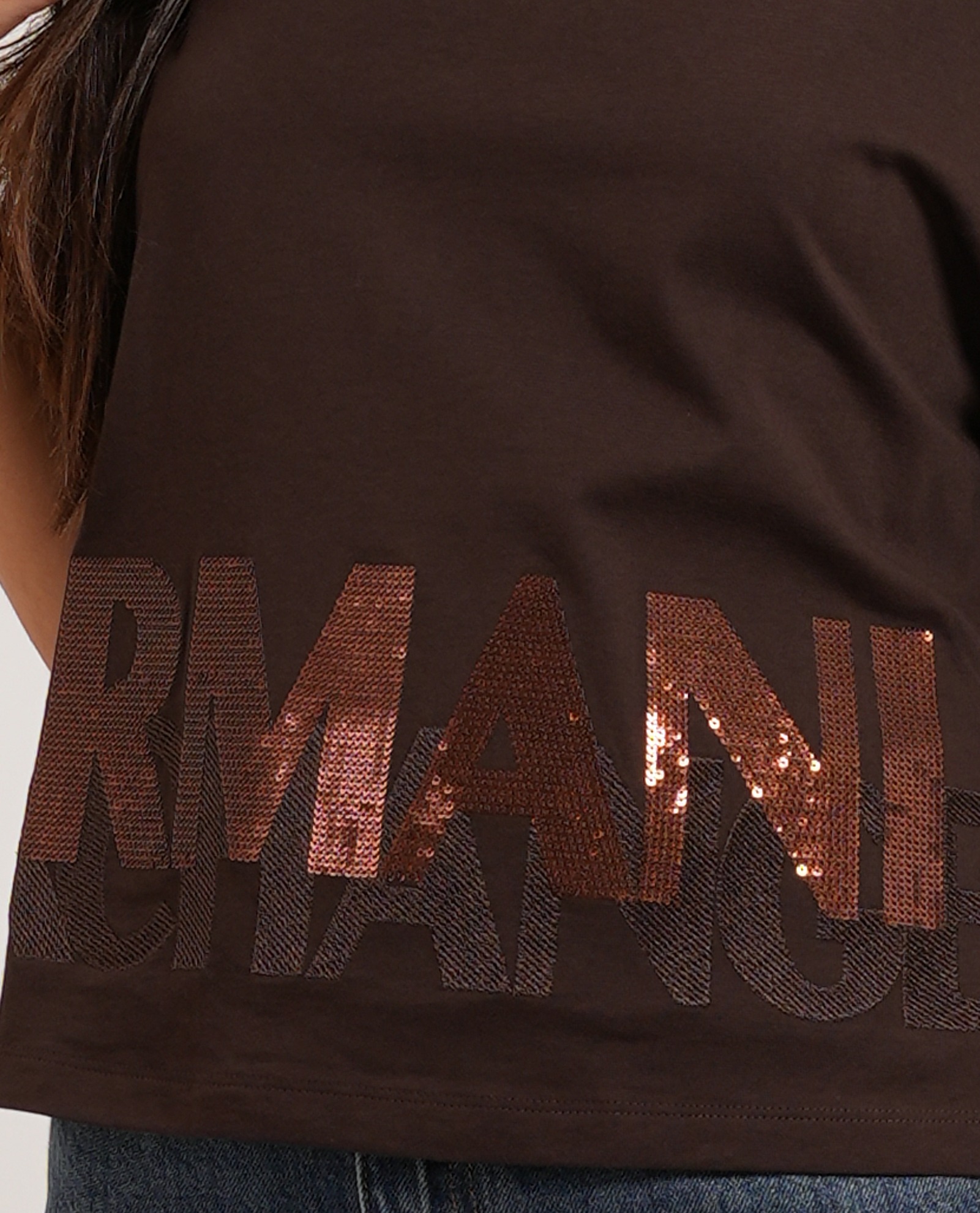 ARMANI EXCHANGE T-shirt e Polo Marrone