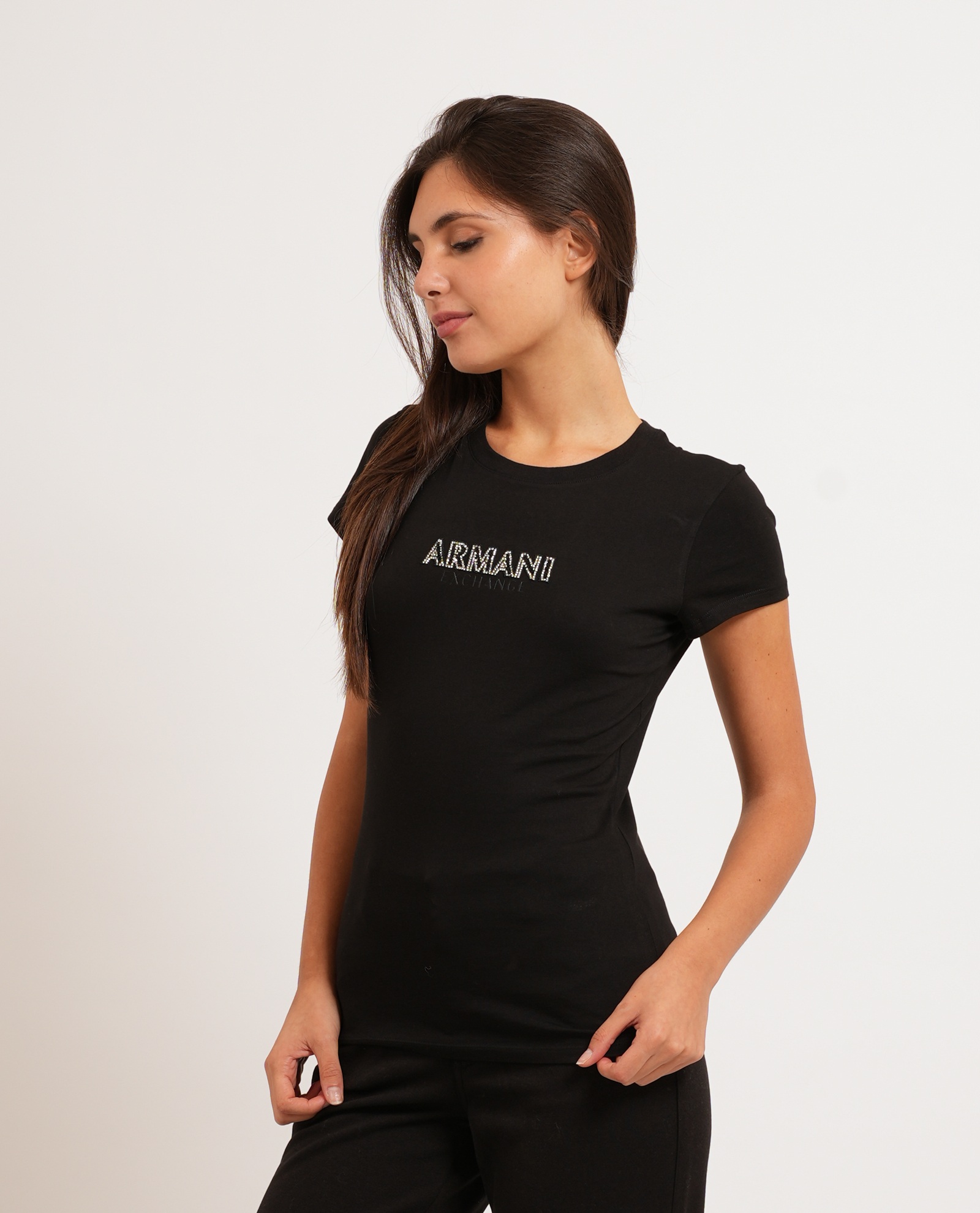 ARMANI EXCHANGE T-shirt e Polo Nero