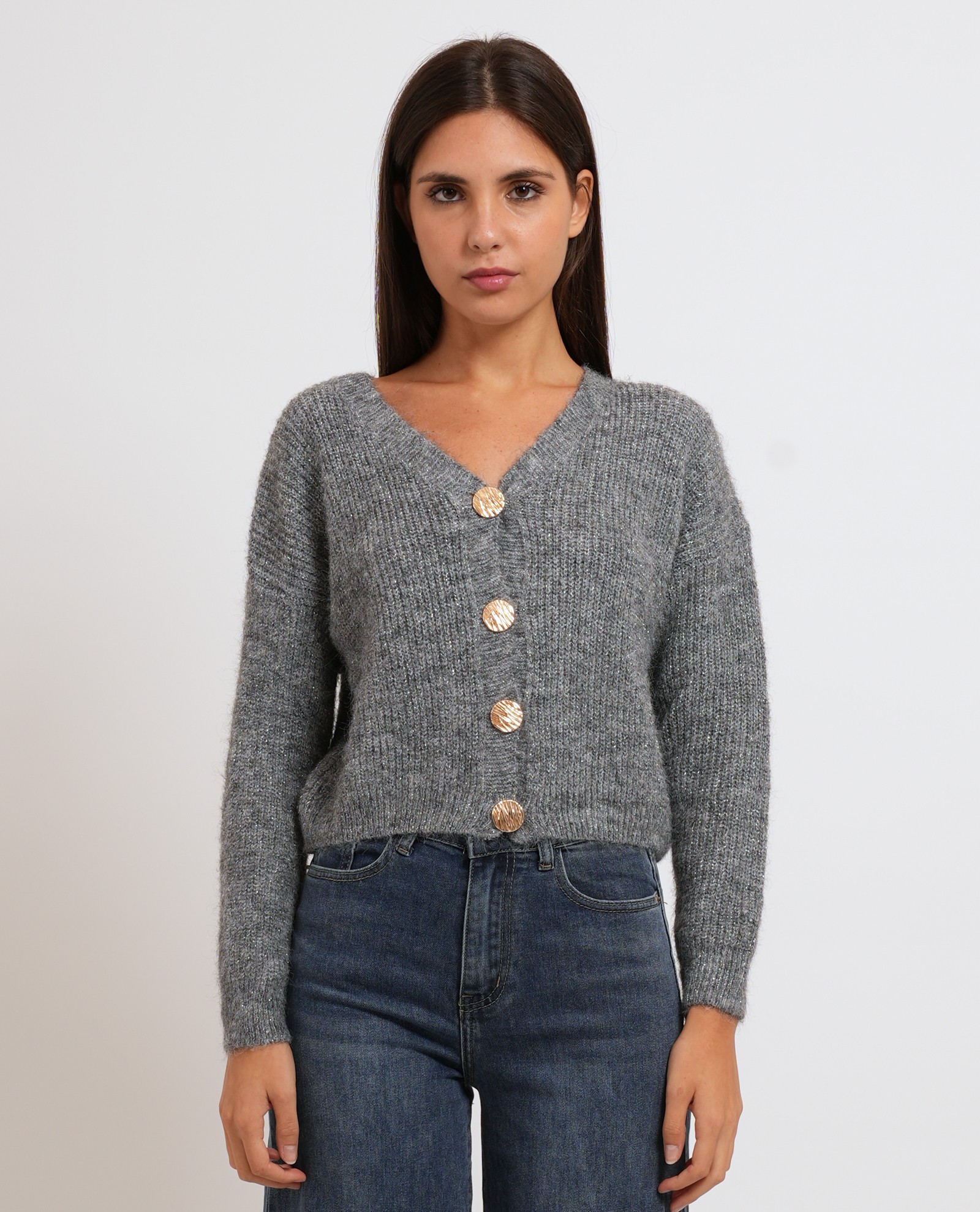Denny Rose Shirts Grau