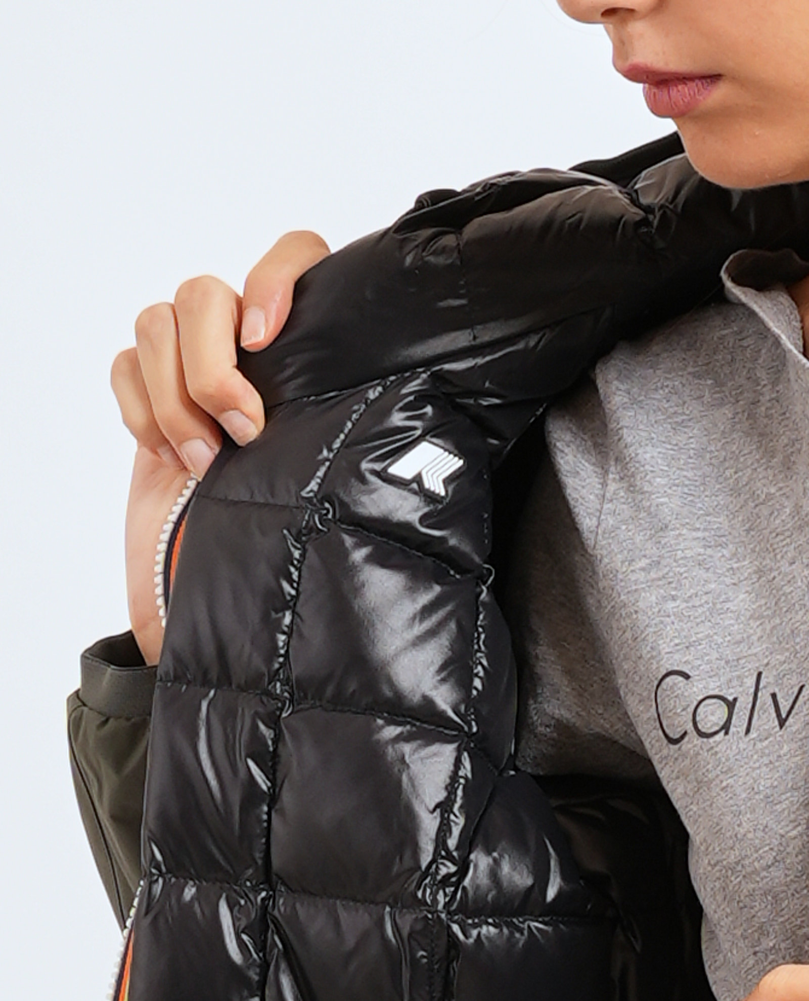 K-way Vestes vertes/noires