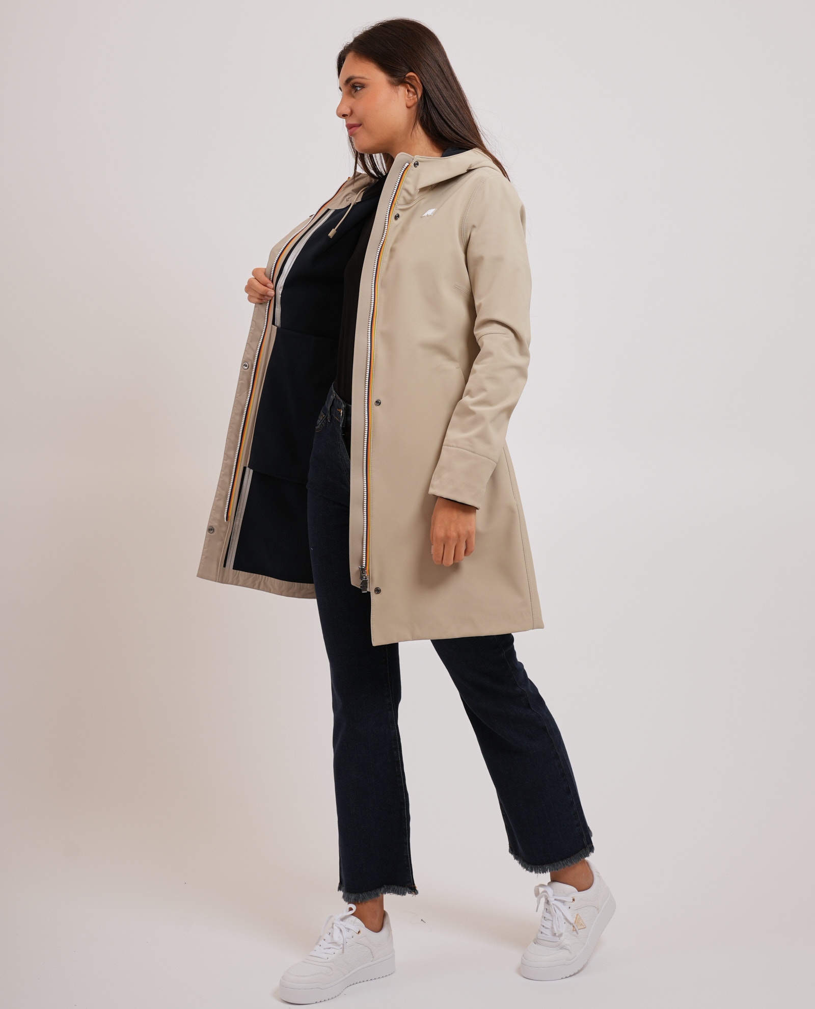 K-way Jacken Beige