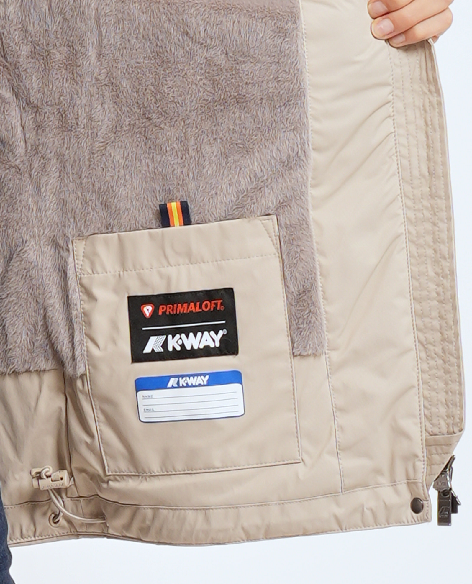 K-Way Giacconi Beige
