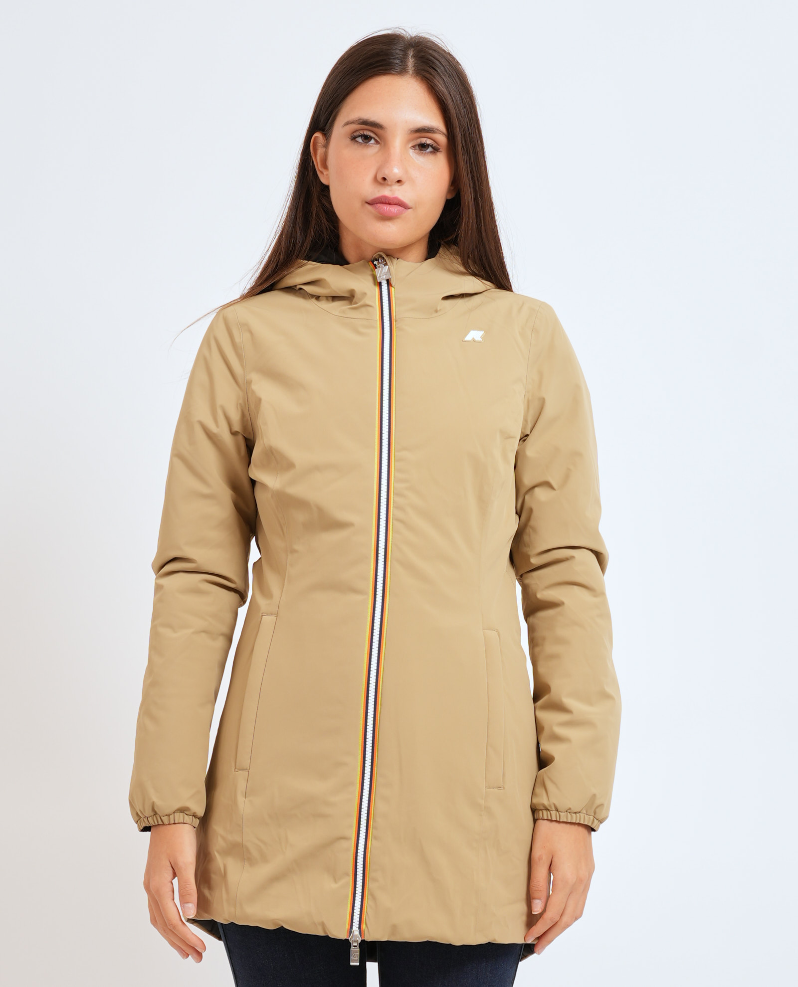K-way Chaquetas Beige/negro