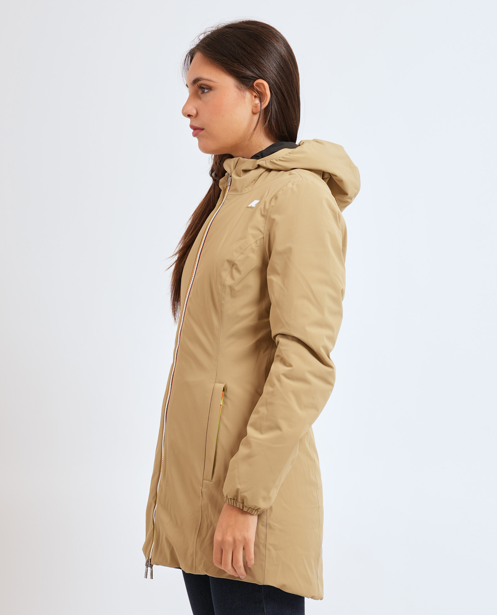 K-way Chaquetas Beige/negro
