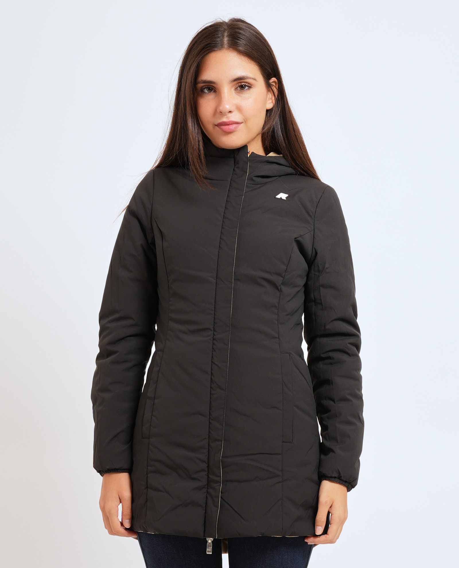 K-way Chaquetas Beige/negro