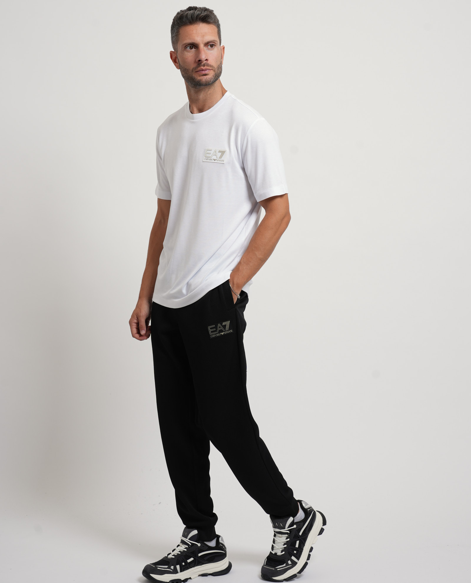 Emporio Armani T-Shirt und Polo Bianco