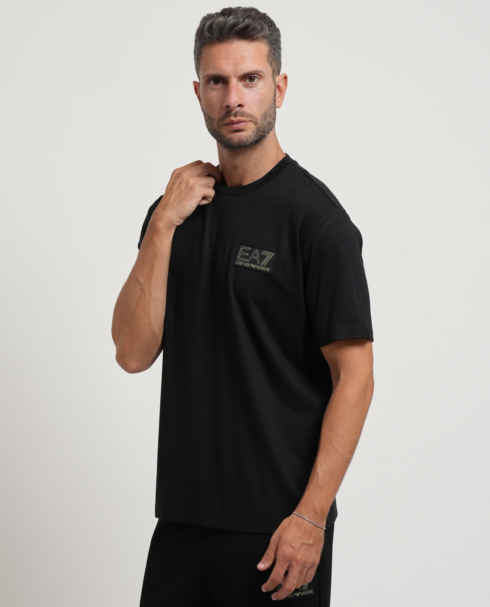 Emporio Armani T-Shirts und Polo Black