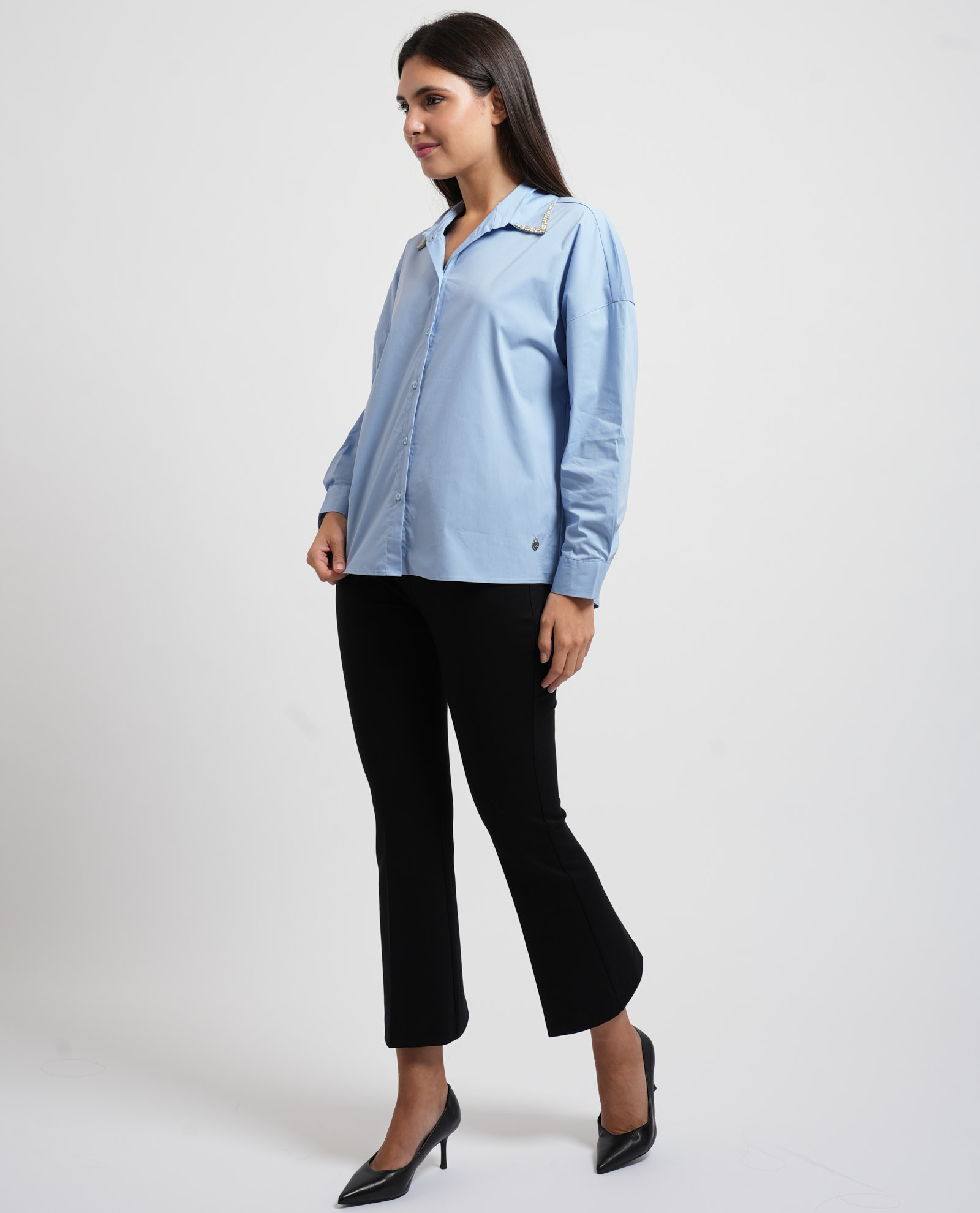 Denny Rose Camicie Azzurro