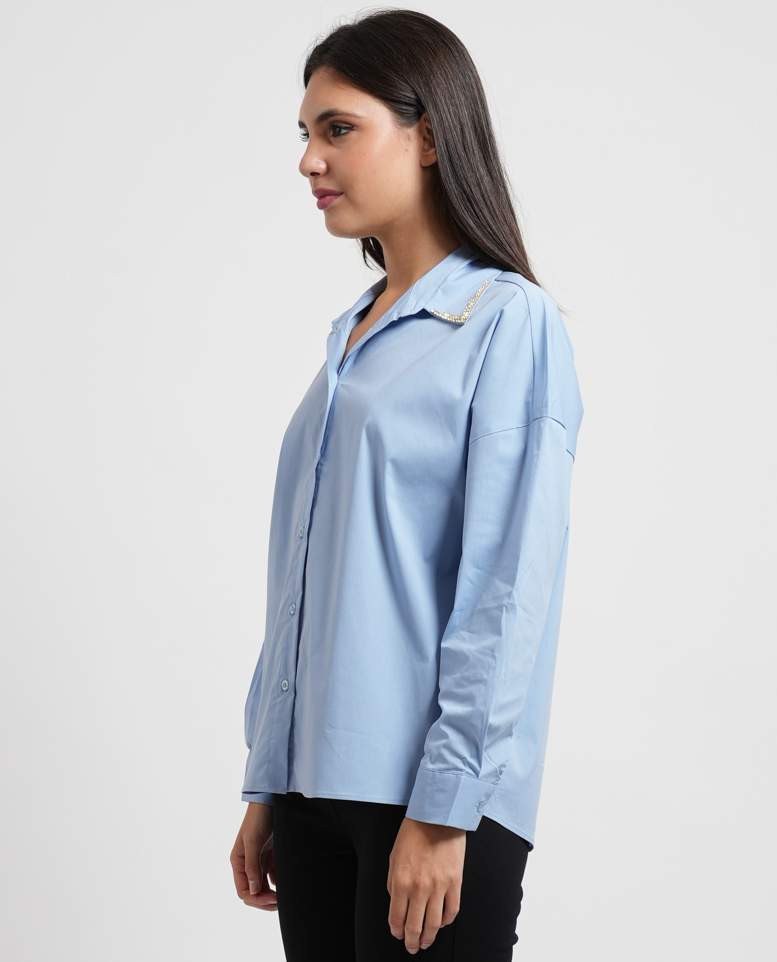Denny Rose Camicie Azzurro