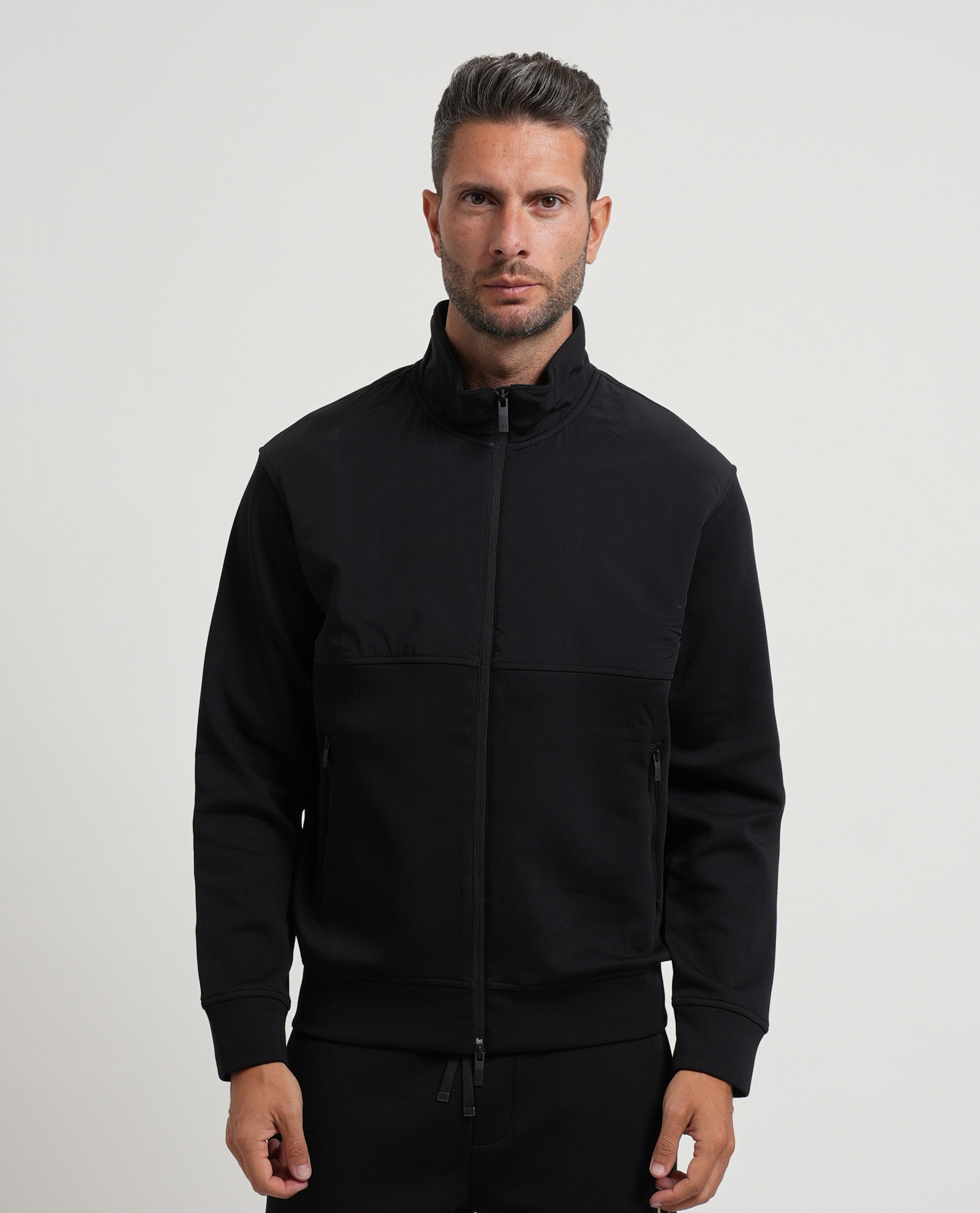 Armani Exchange Overhemden zwart