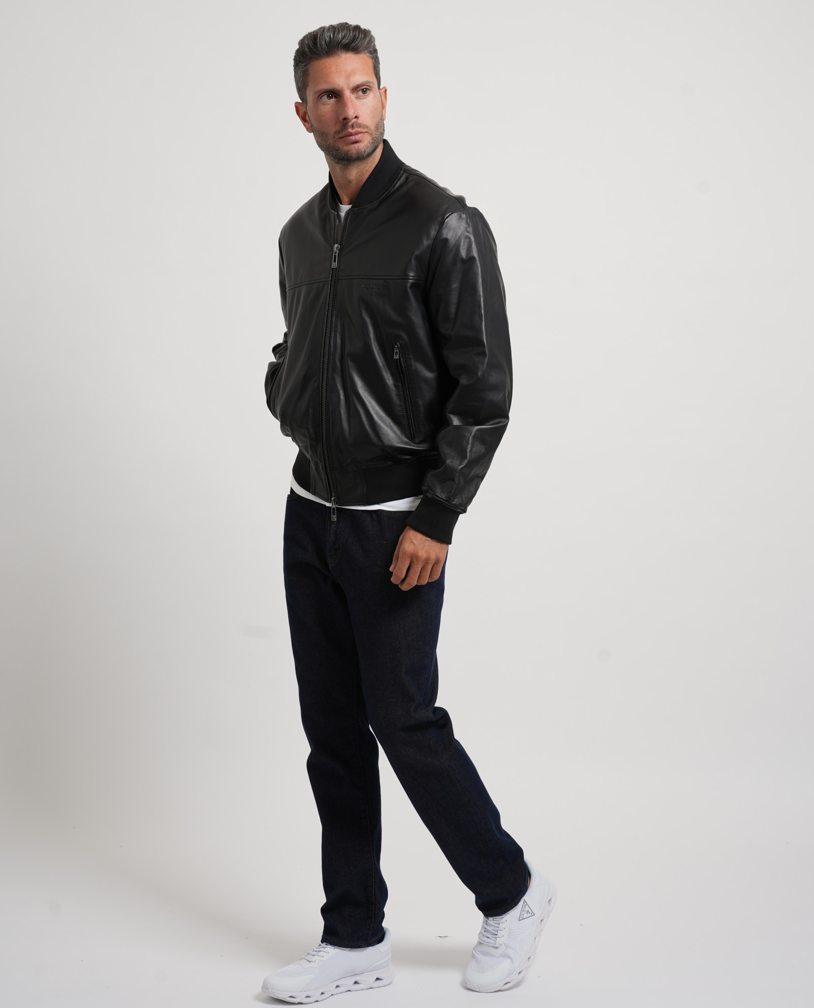 Armani Exchange Jassen zwart