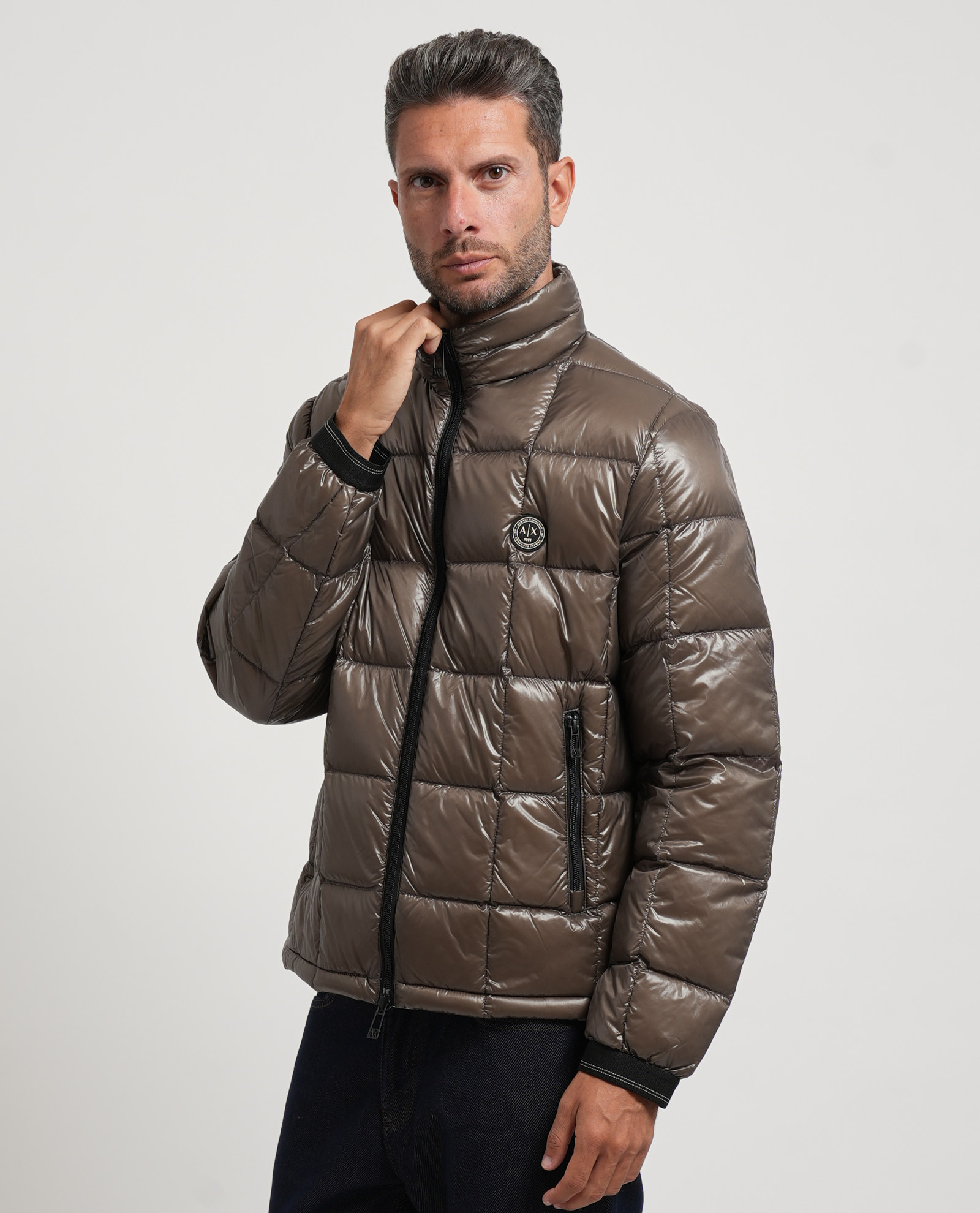 Armani Exchange Chaquetas Brown