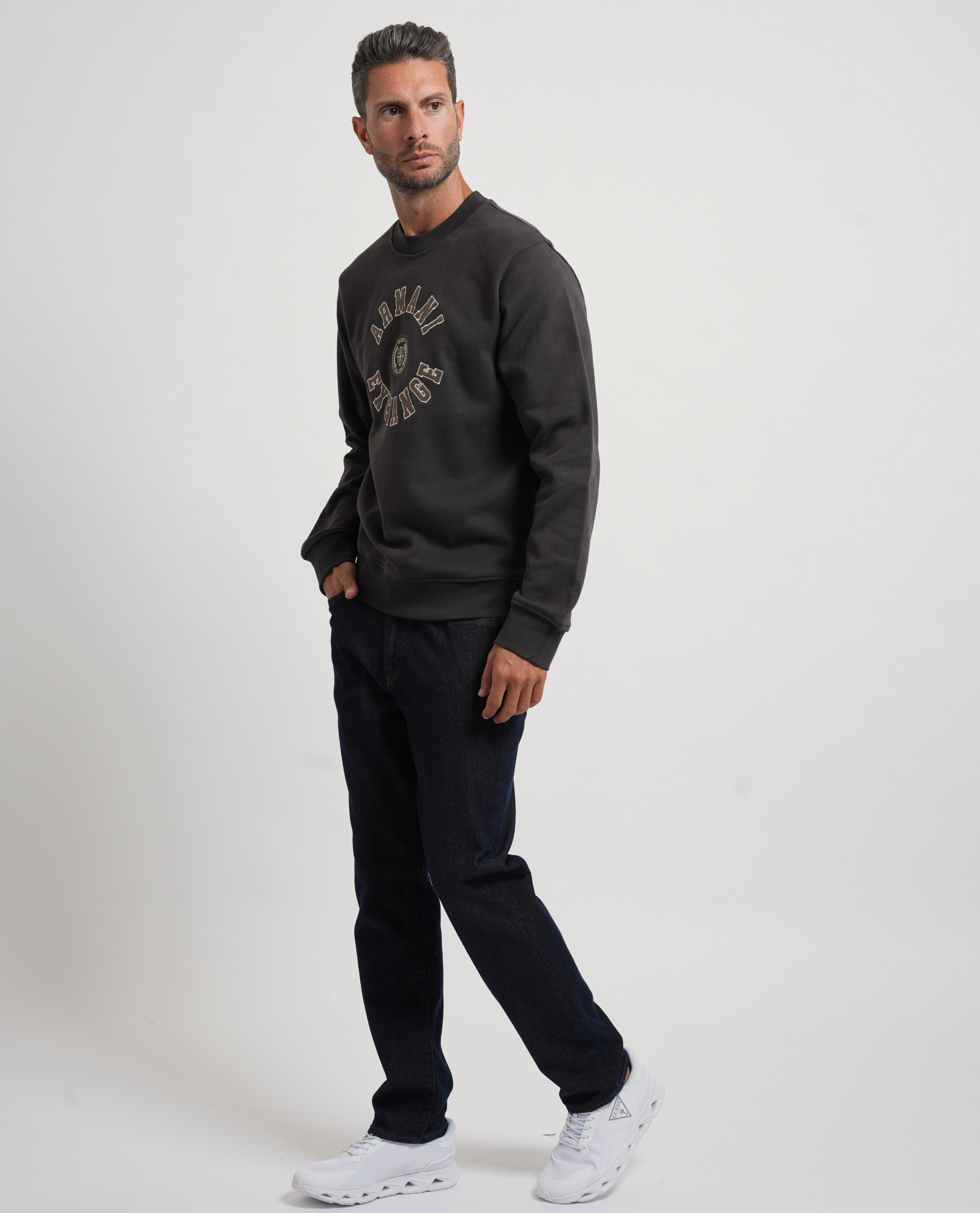 Armani Exchange Camisas Grey