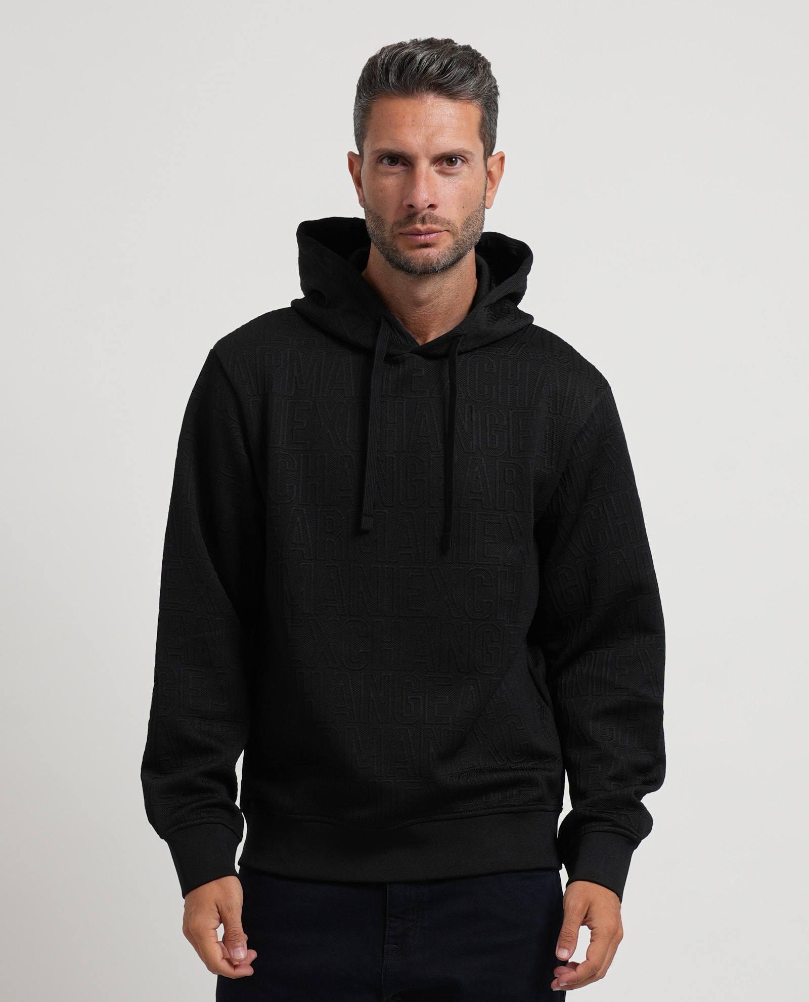 Armani Exchange Overhemden zwart