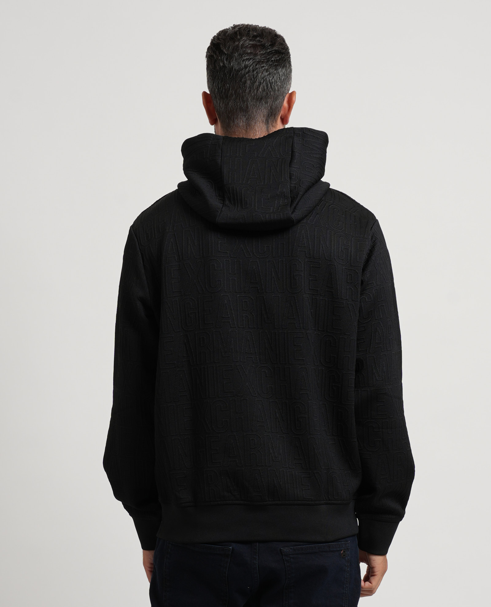Armani Exchange Overhemden zwart