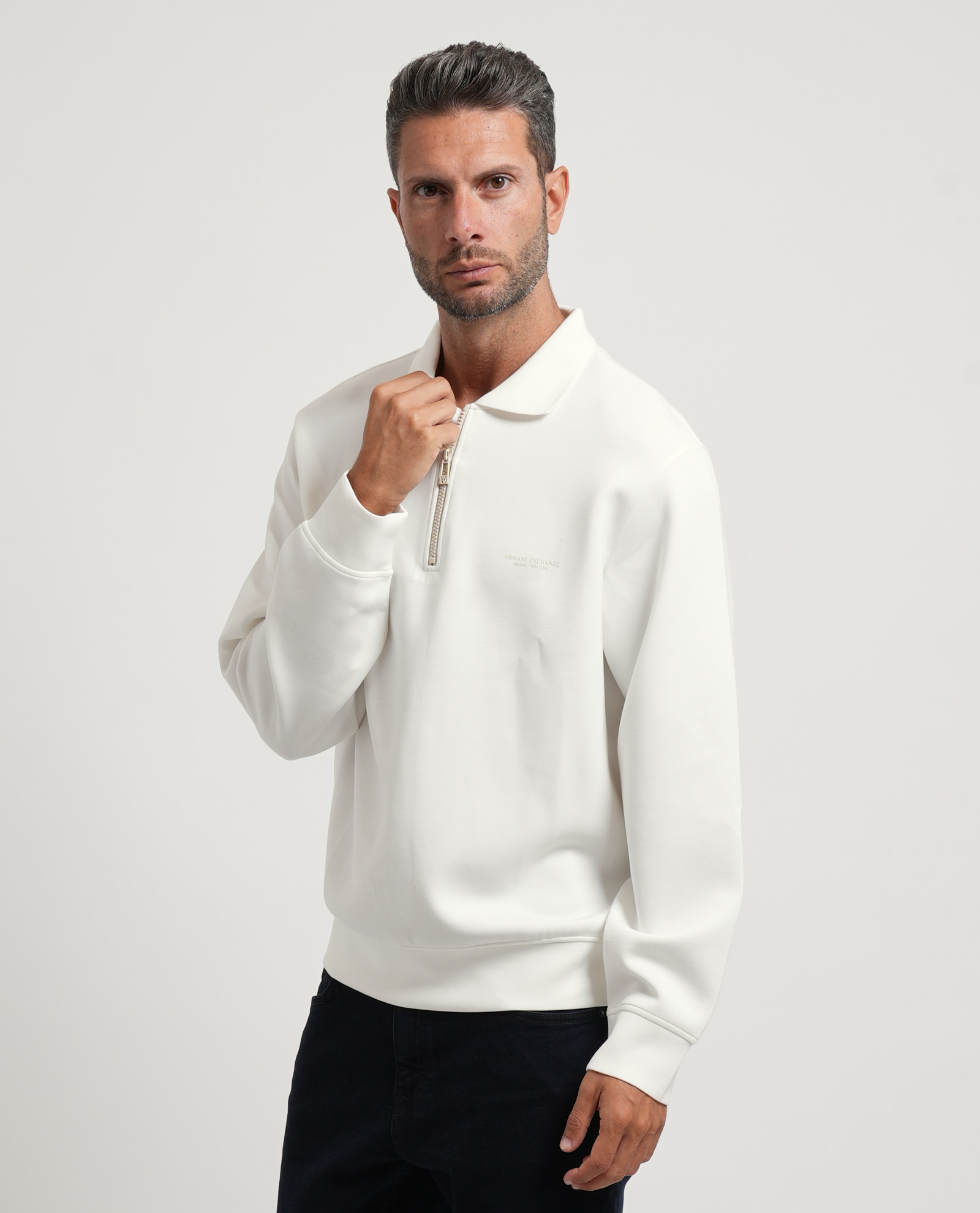 Armani Exchange Overhemden wit