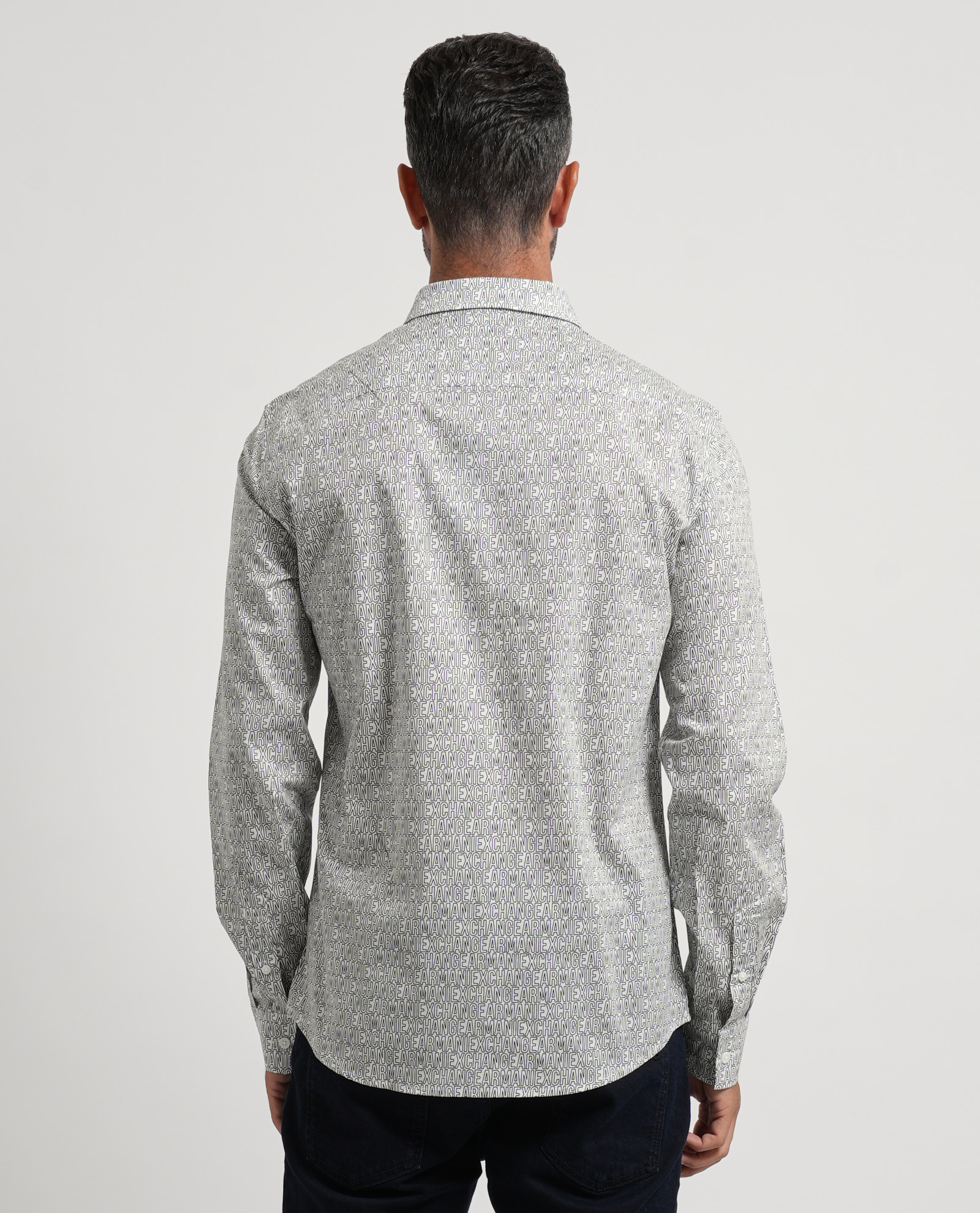 Armani Exchange Camisas Grey