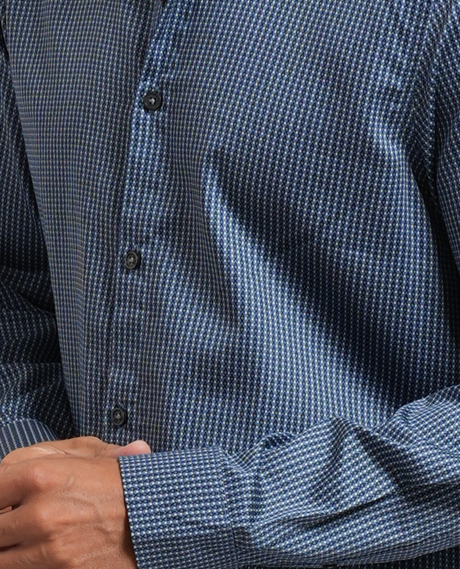Armani Exchange Camisas Azules