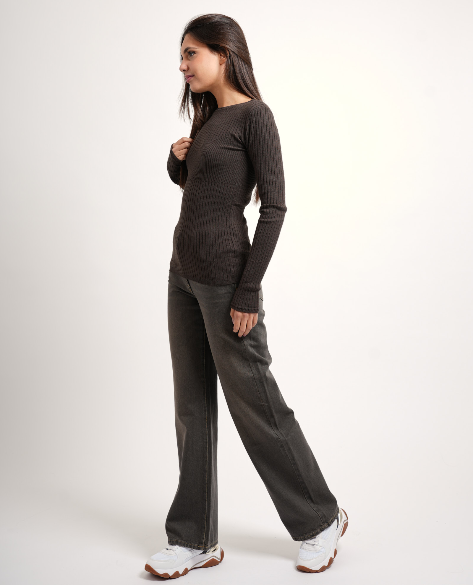 Patrizia Pepe Maglie Marrone