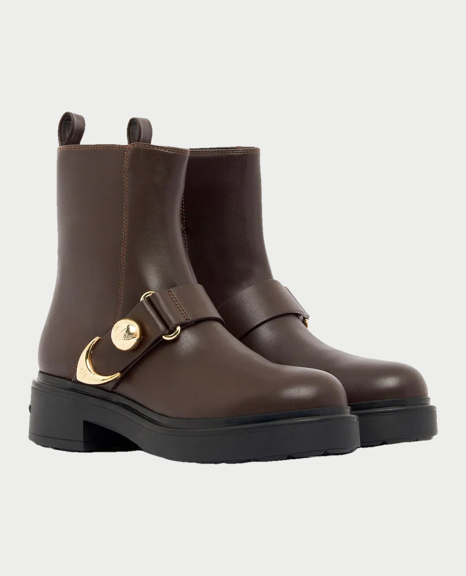 Armani Exchange Botas Brown