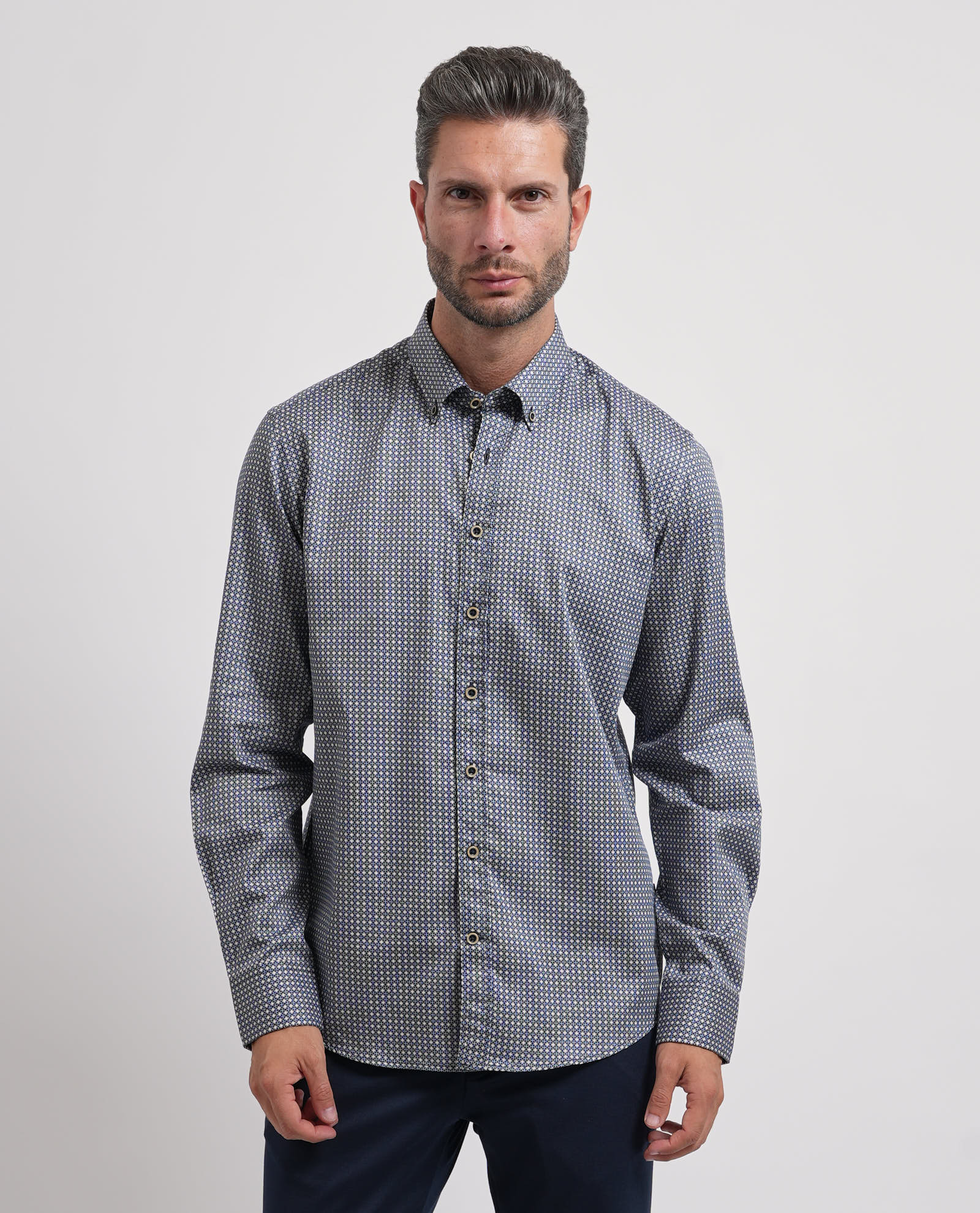 Bugatti Shirts Grau
